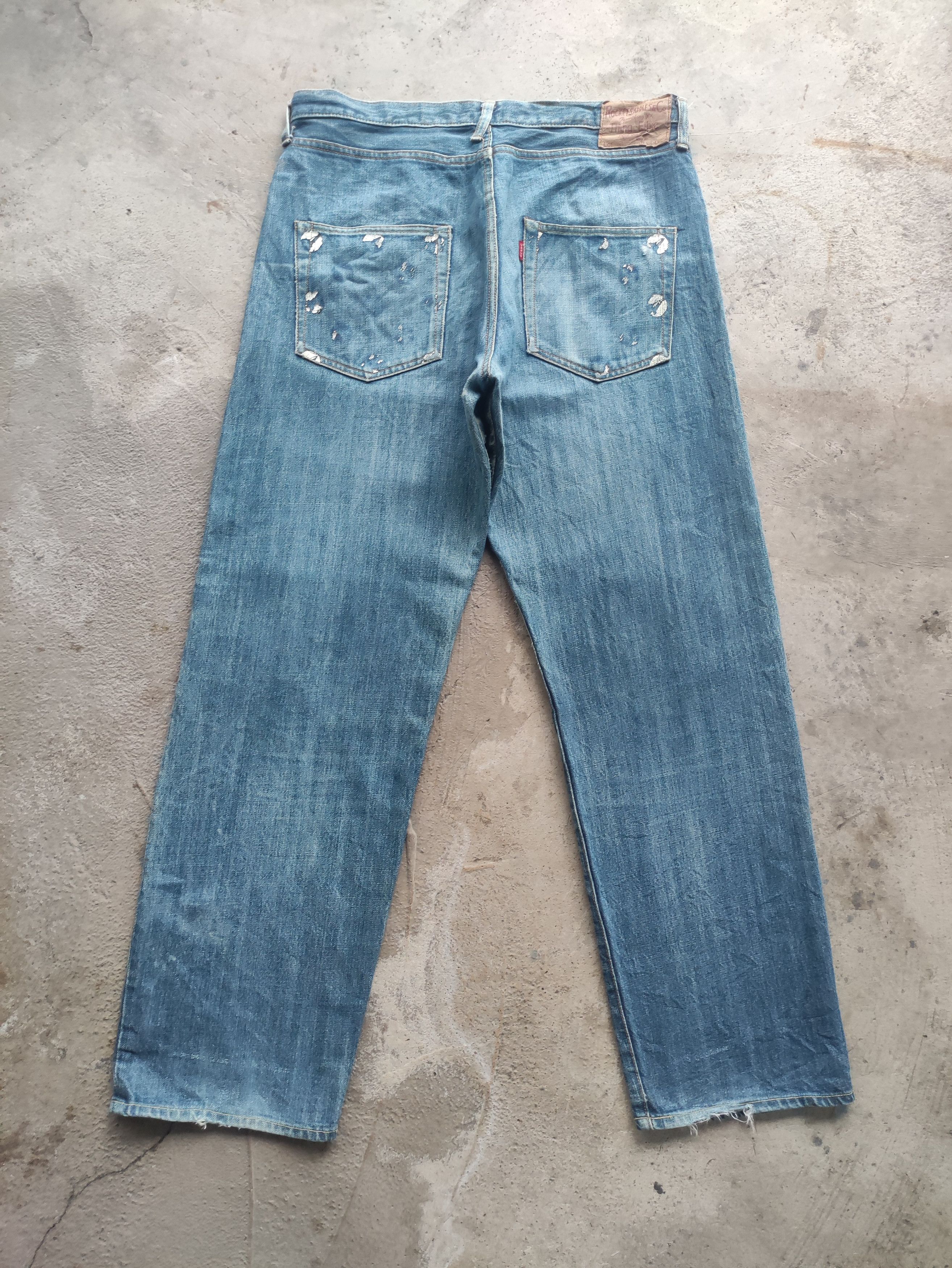 Venus Vintage Venus Japan Baggy Denim Faded Jean W34 Size US 34 / EU 50 - 8 Thumbnail