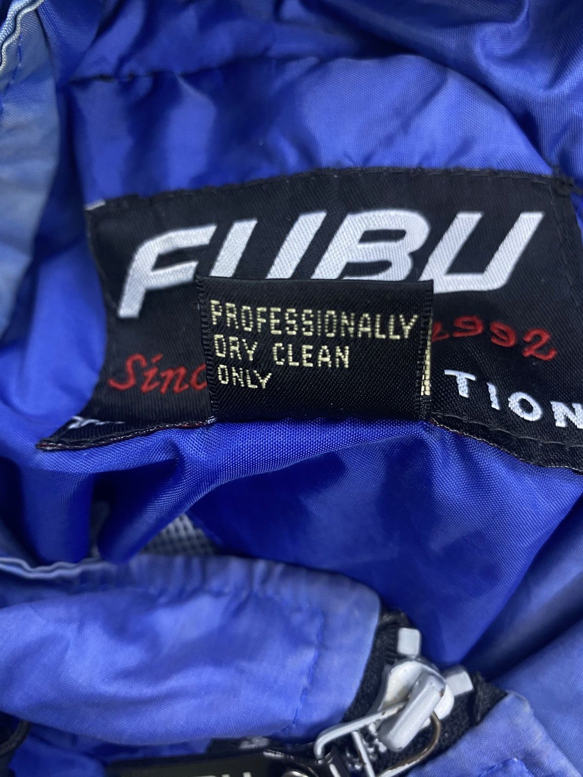 Fubu Vintage Fubu Sports Series Big Logo Zipper Jacket Size US XL / EU 56 / 4 - 11 Thumbnail