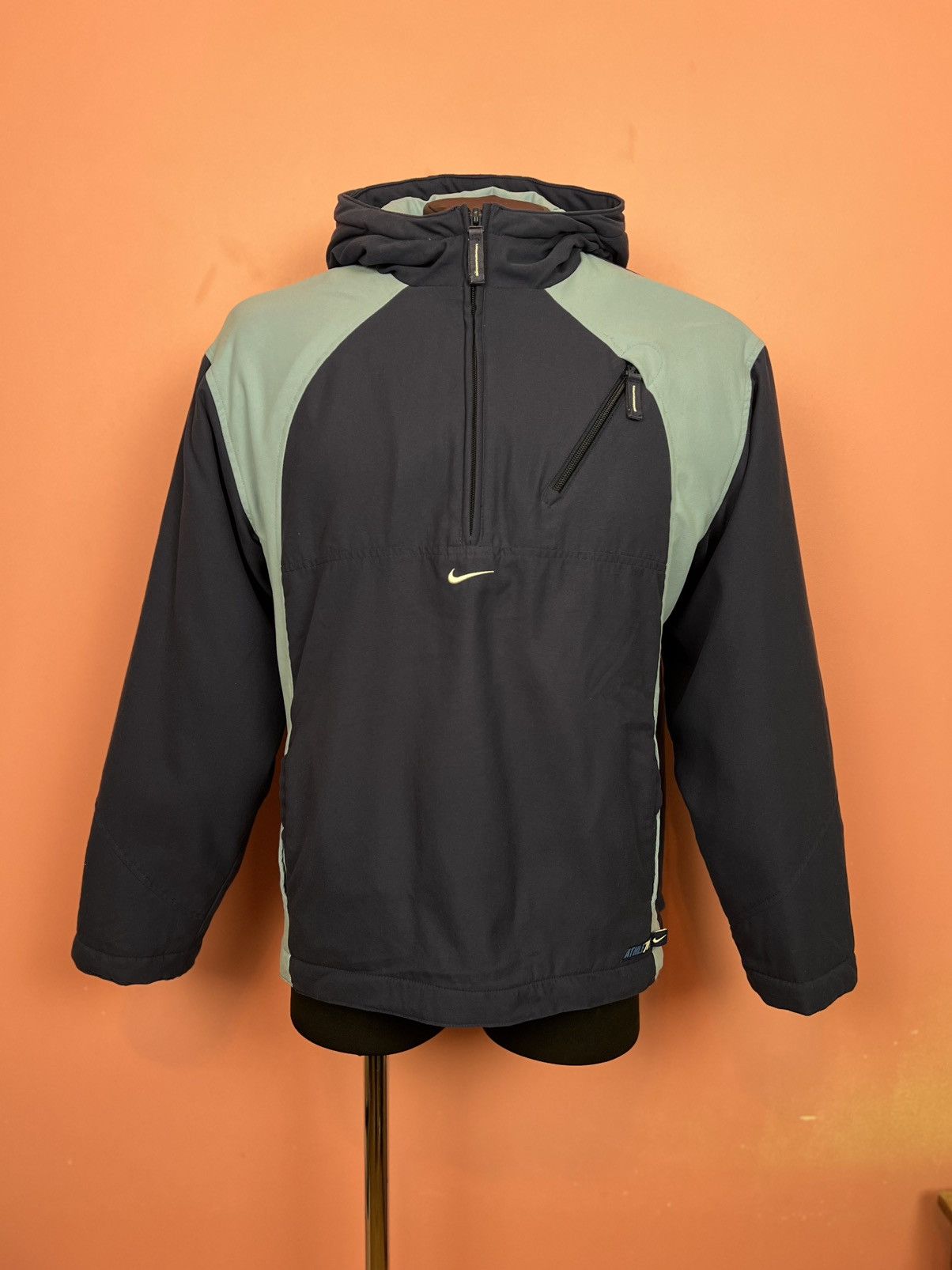 Designer × Nike × Vintage Nike vintage rare anorak jacket kids streetwear like Size US S / EU 44-46 / 1 - 1 Thumbnail