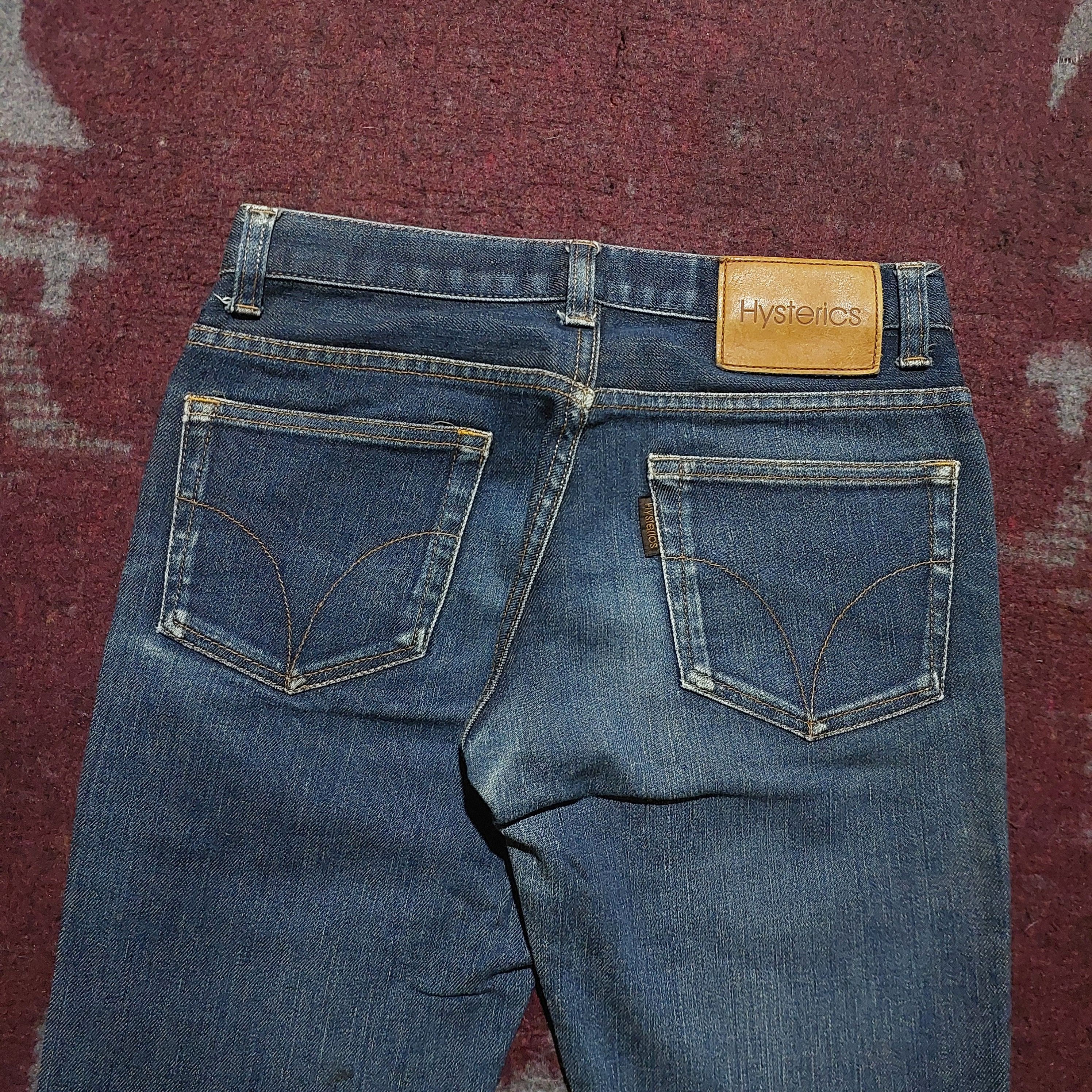 Hysteric Glamour Hysteric Glamour blue faded jeans Size US 27 - 4 Thumbnail