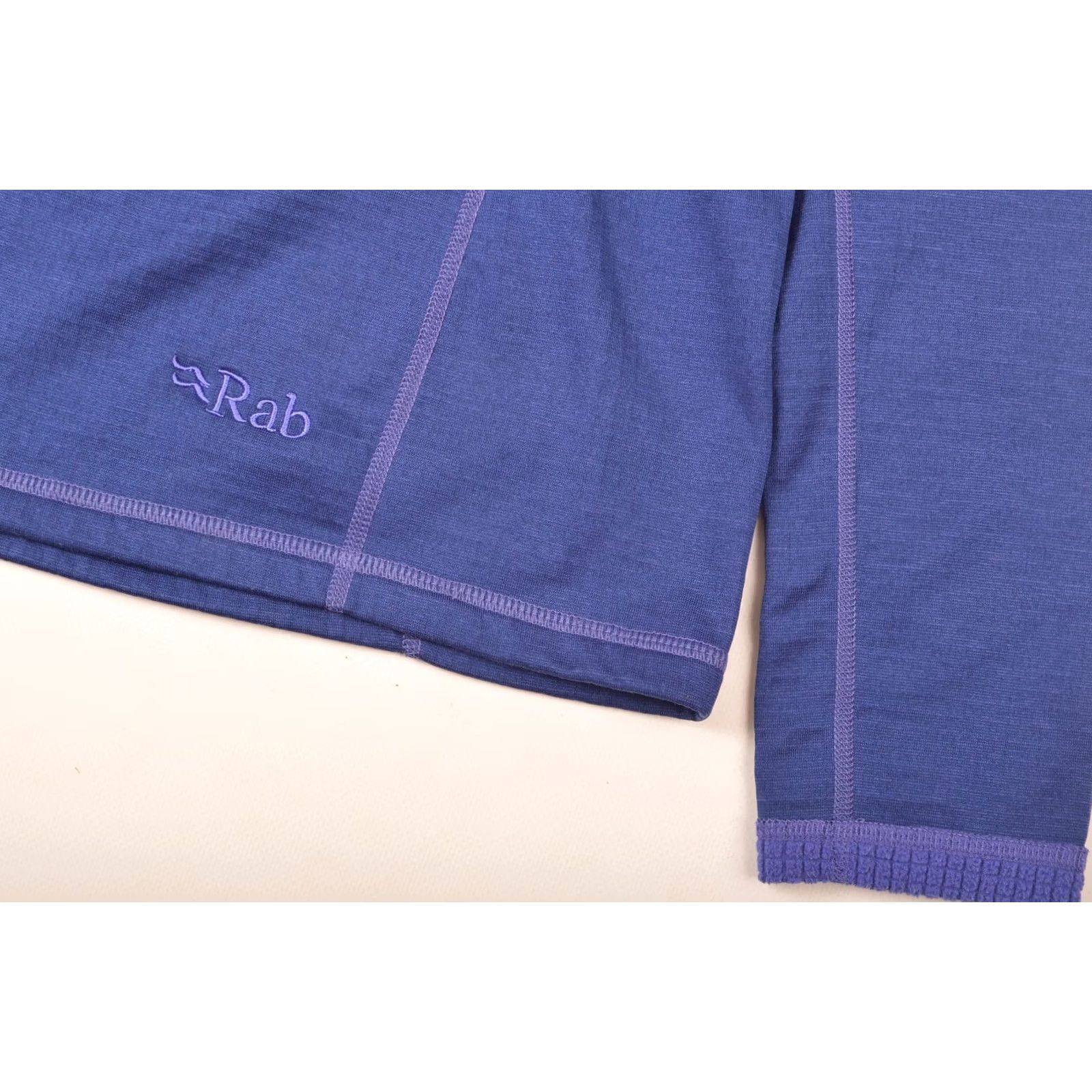Rab Rab Nucleus Hoody Wmns QFA-84 Waffle Fleece Mid Layer Size 14 Blue Womens Hoodie Size XL / US 12-14 / IT 48-50 - 2 Thumbnail
