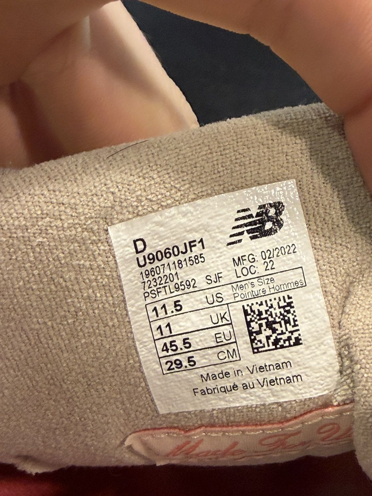 New Balance Size 11.5 - New Balance 9060 Joe Freshgoods Inside Voices Size US 11.5 / EU 44-45 - 7 Thumbnail