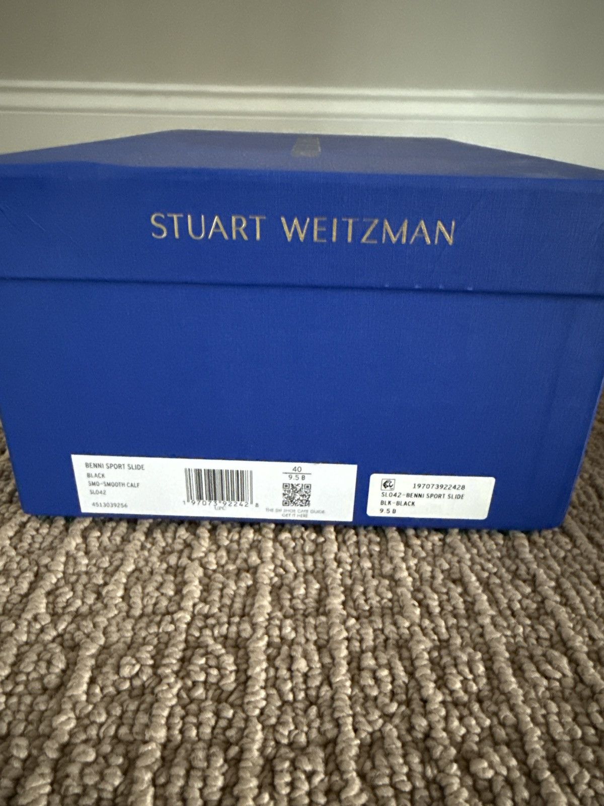 Stuart Weitzman Stuart Weitzman Benni Sport Slide Size US 9.5 / IT 39.5 - 6 Thumbnail