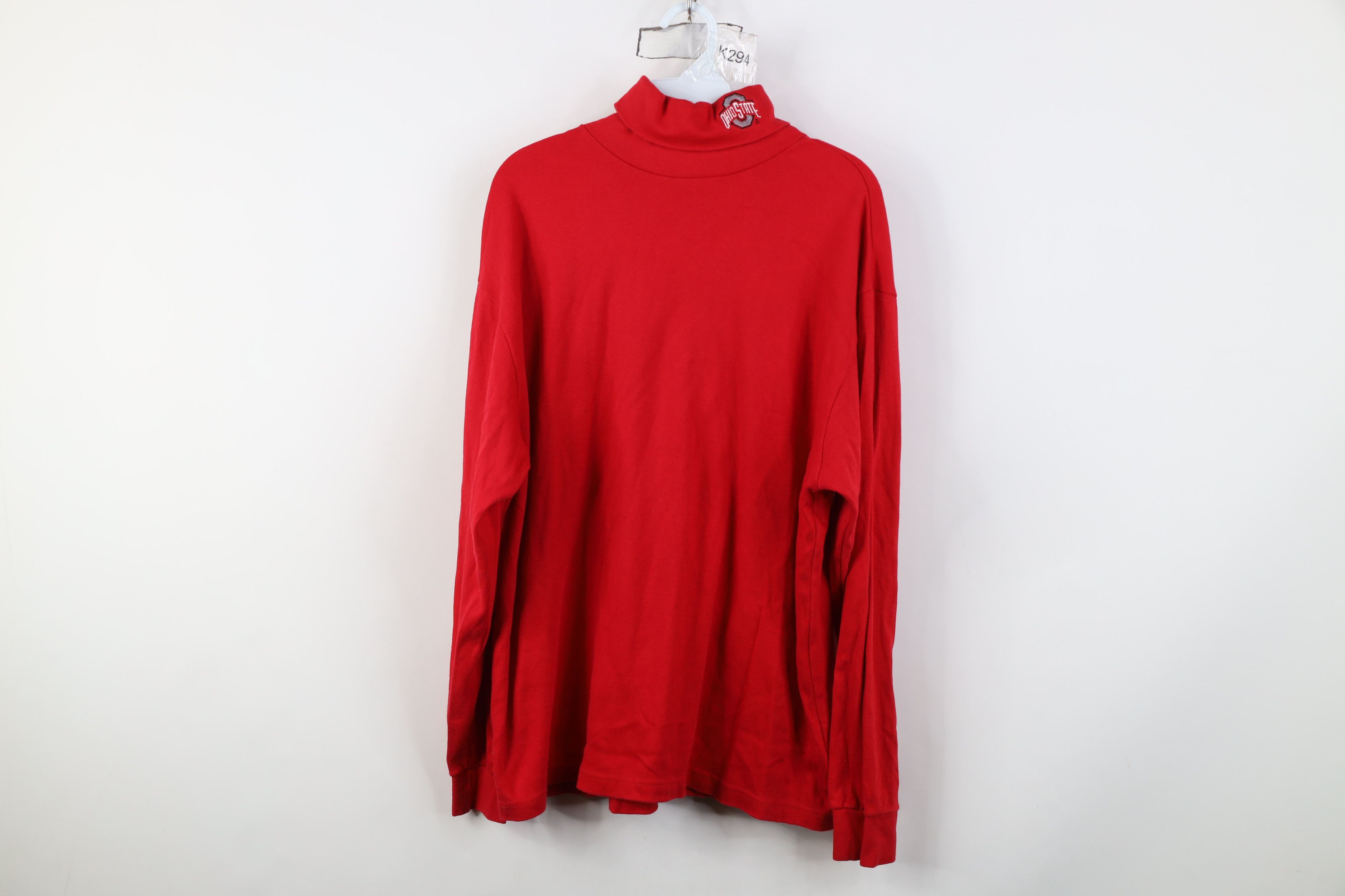 Vintage Vintage 90s Ohio State University Long Sleeve T-Shirt Size US XL / EU 56 / 4 - 1 Thumbnail
