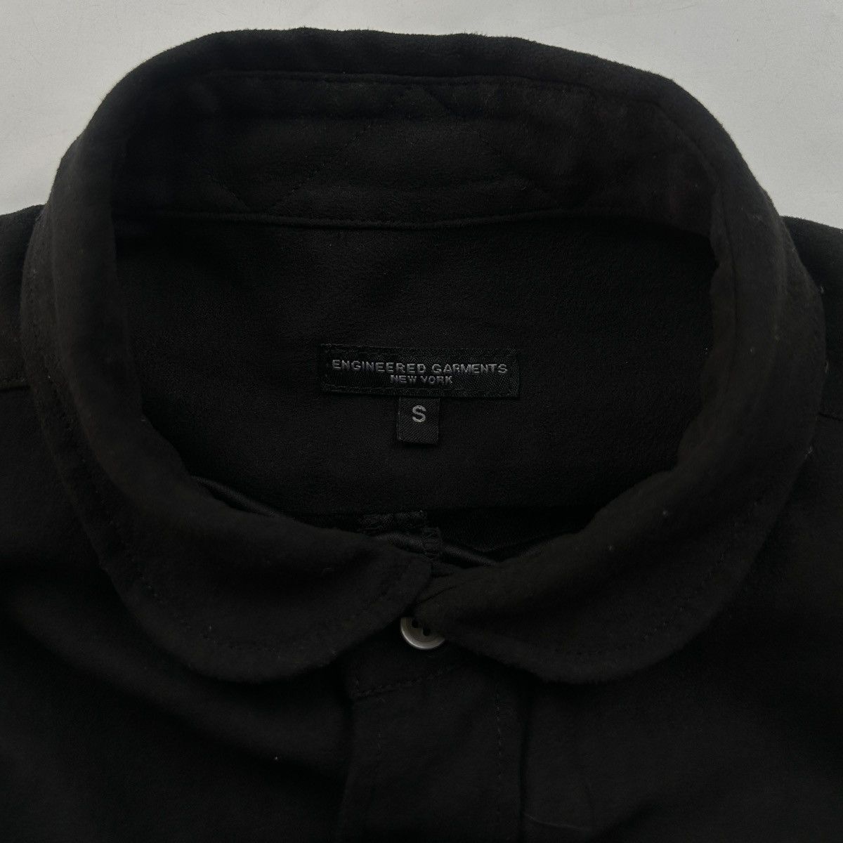 Engineered Garments Enginereed Garments Lt.Weight Fake Suede Flared Shirt Size US S / EU 44-46 / 1 - 4 Thumbnail