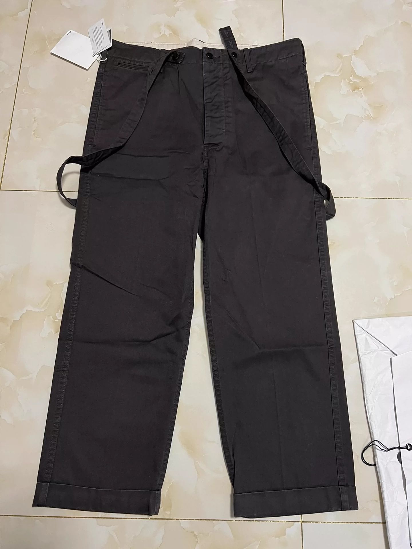 Visvim visvim 19aw hw camus braces pants Size US 32 / EU 48 - 1 Thumbnail