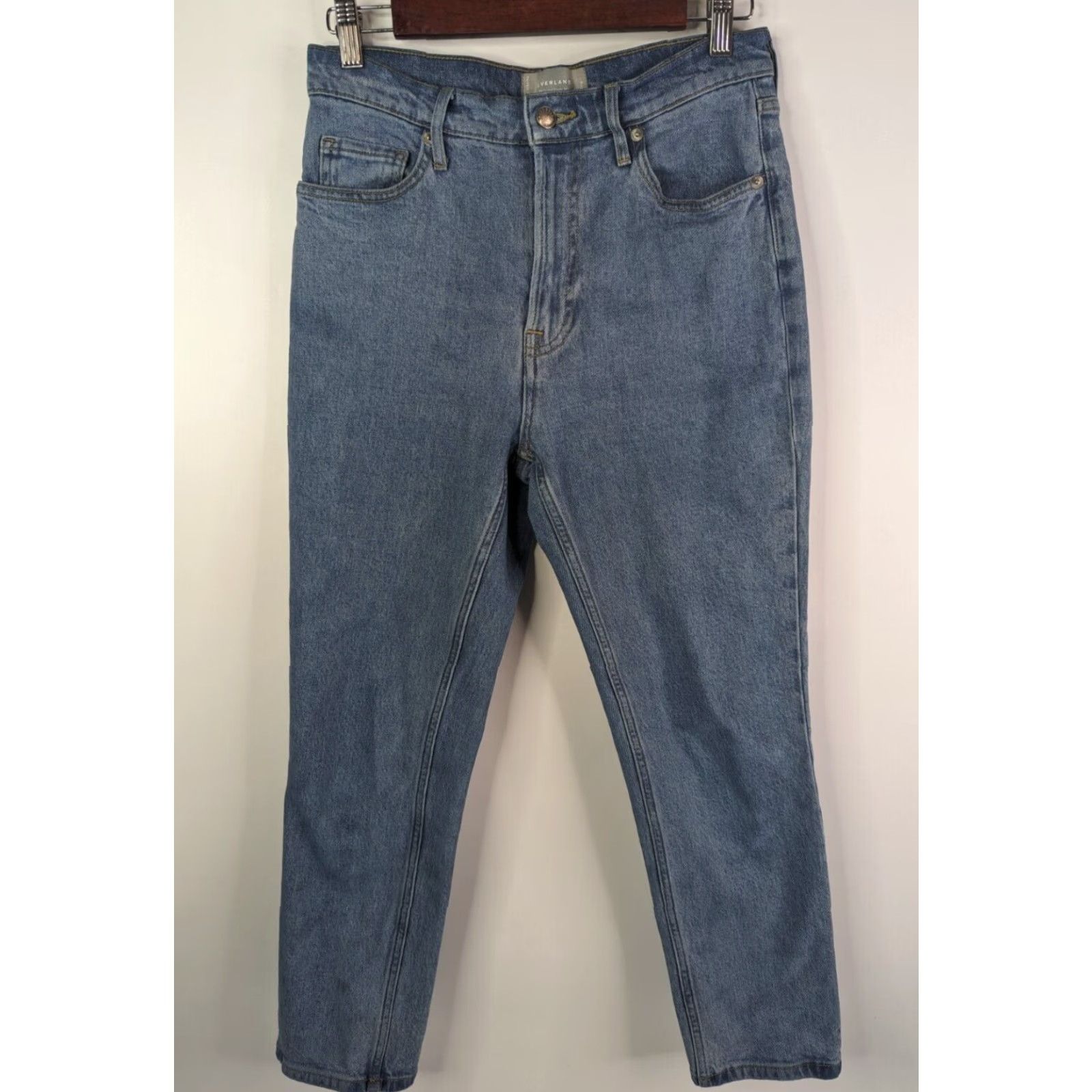 Everlane Everlane The Original Cheeky Jean Crop Size 27 Organic Cotton Stretch Blue Cropped Jeans Women 27 Cotton Jeans Size 27" / US 4 / IT 40 - 2 Thumbnail