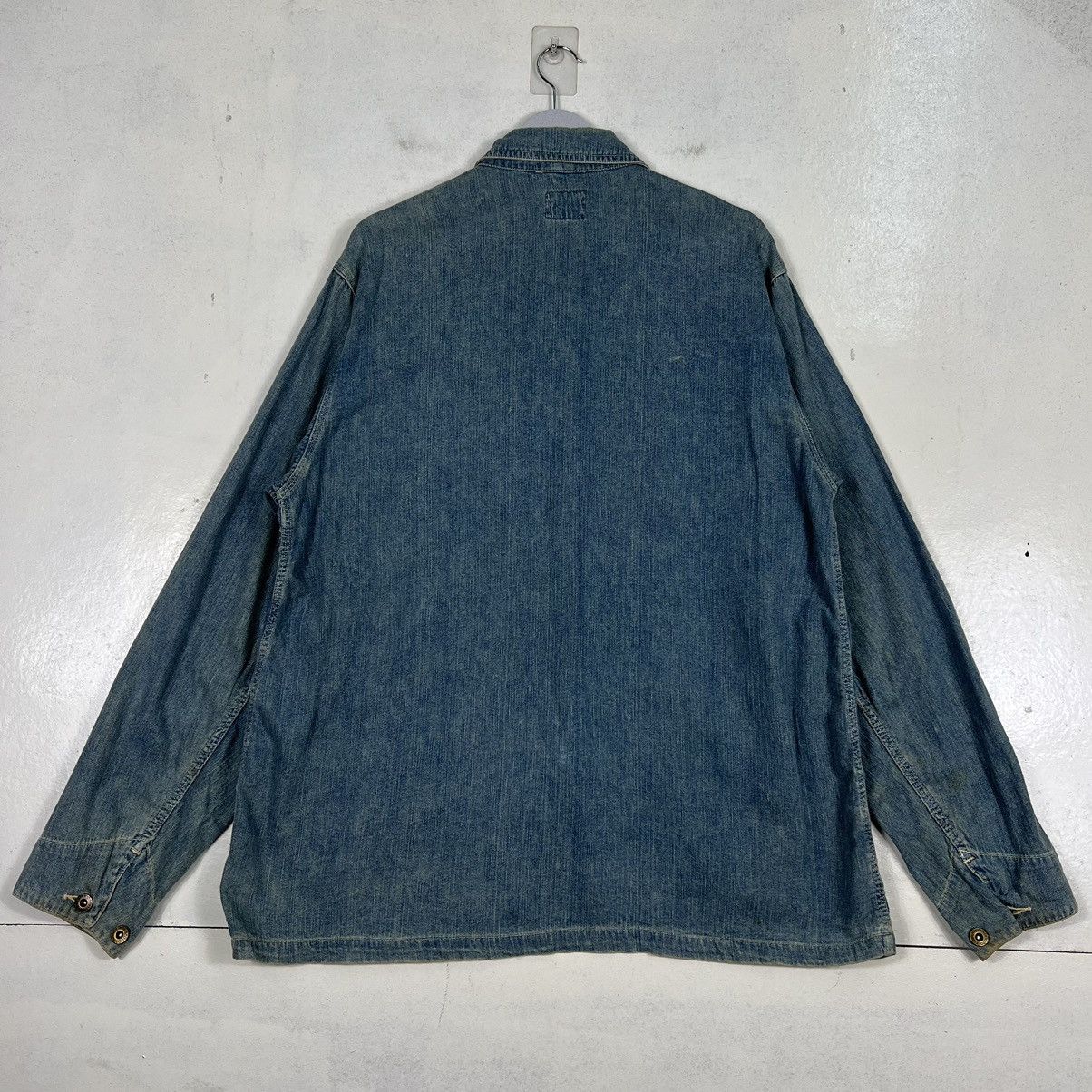 Japanese Brand 🔥 BAYLEAF DENIM CHORE JACKET Size US L / EU 52-54 / 3 - 8 Thumbnail