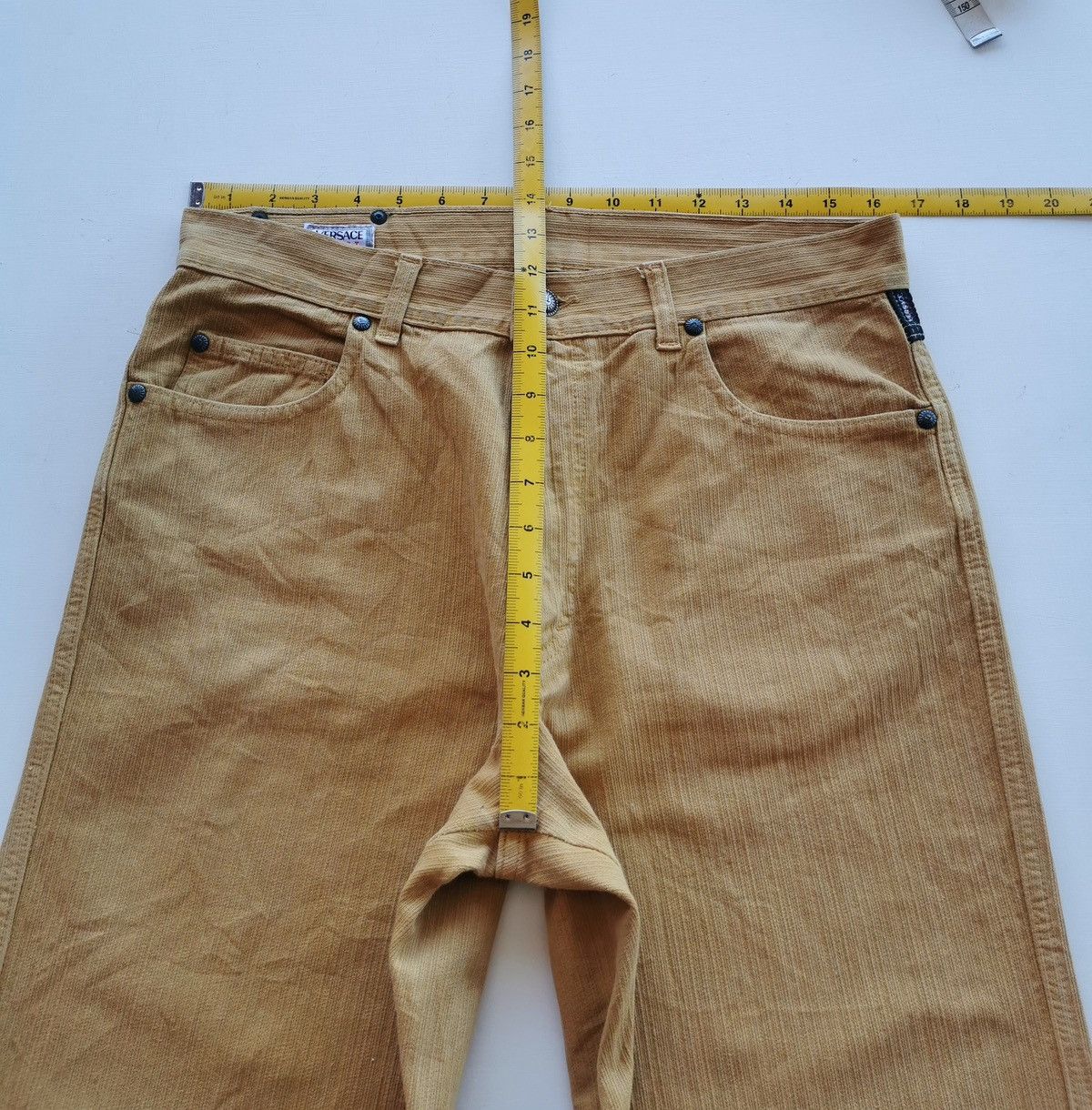 Versace Versace Sport 5 Pockets Brown Tapered Jeans Size US 33 - 14 Thumbnail