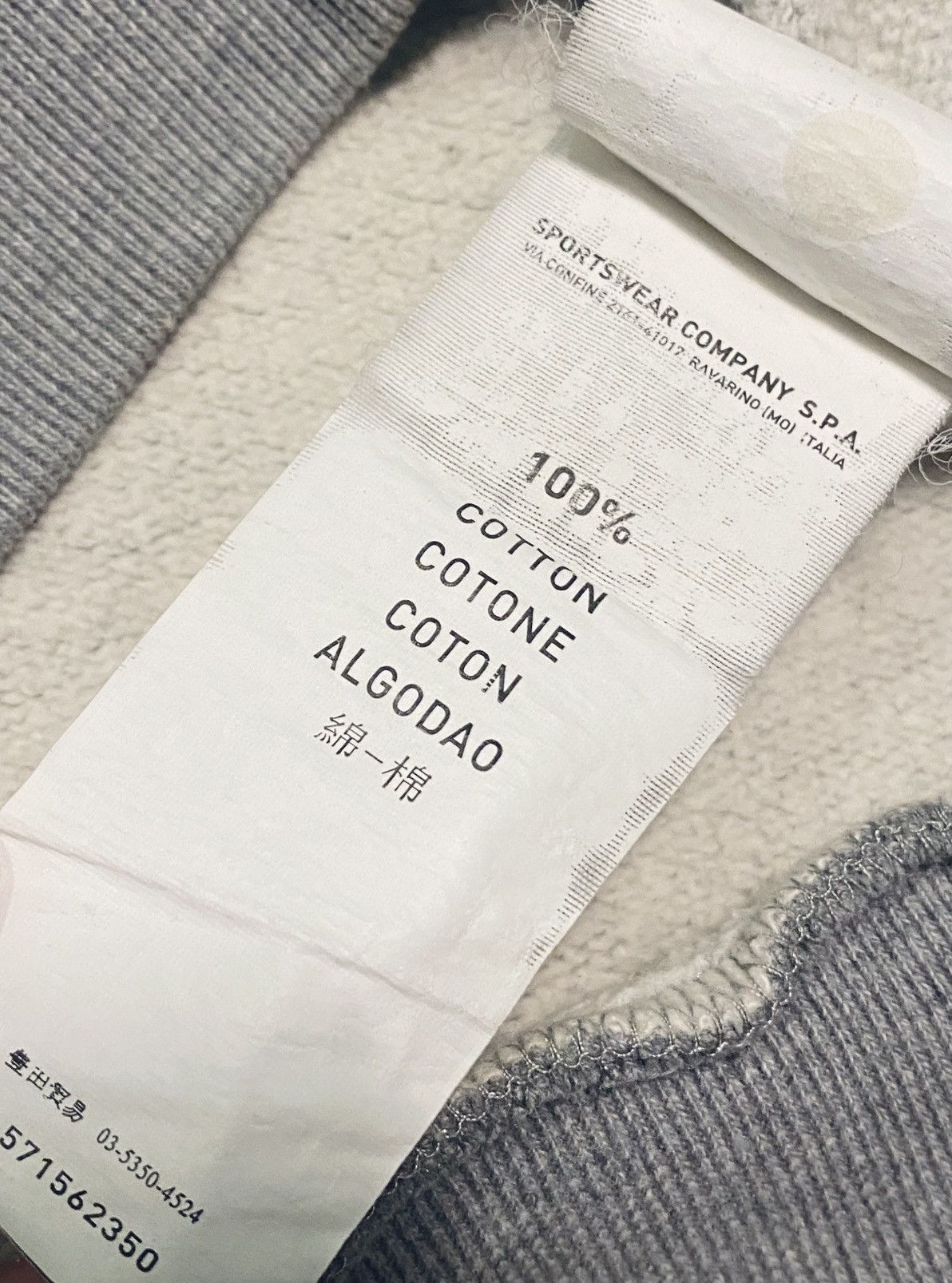 Stone Island Stone Island Grey Crewneck Size US M / EU 48-50 / 2 - 6 Thumbnail