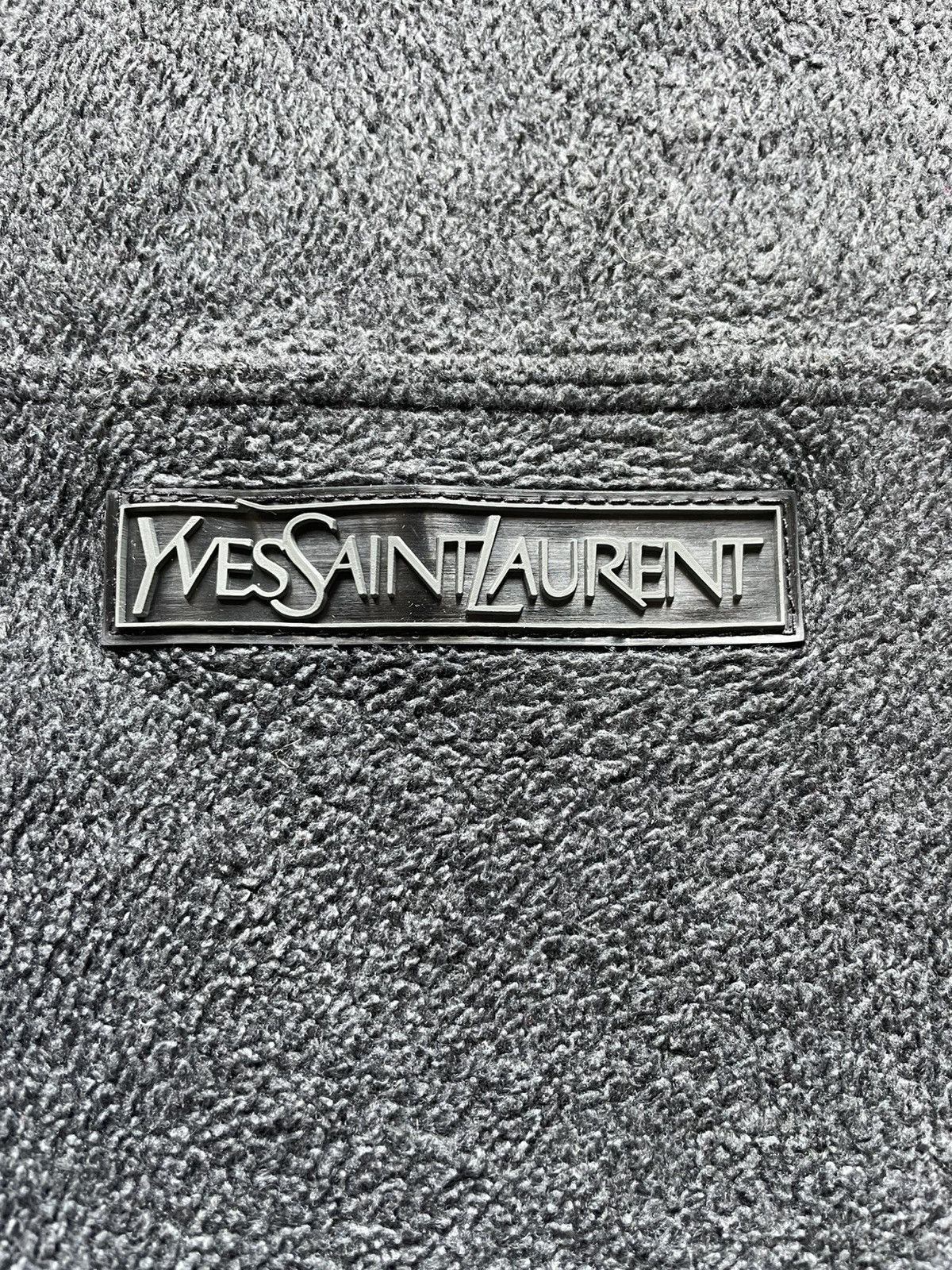 Yves Saint Laurent Yves Saint Laurent Vintage Fleece Jacket Full Zip Luxury YSL Size US M / EU 48-50 / 2 - 4 Thumbnail