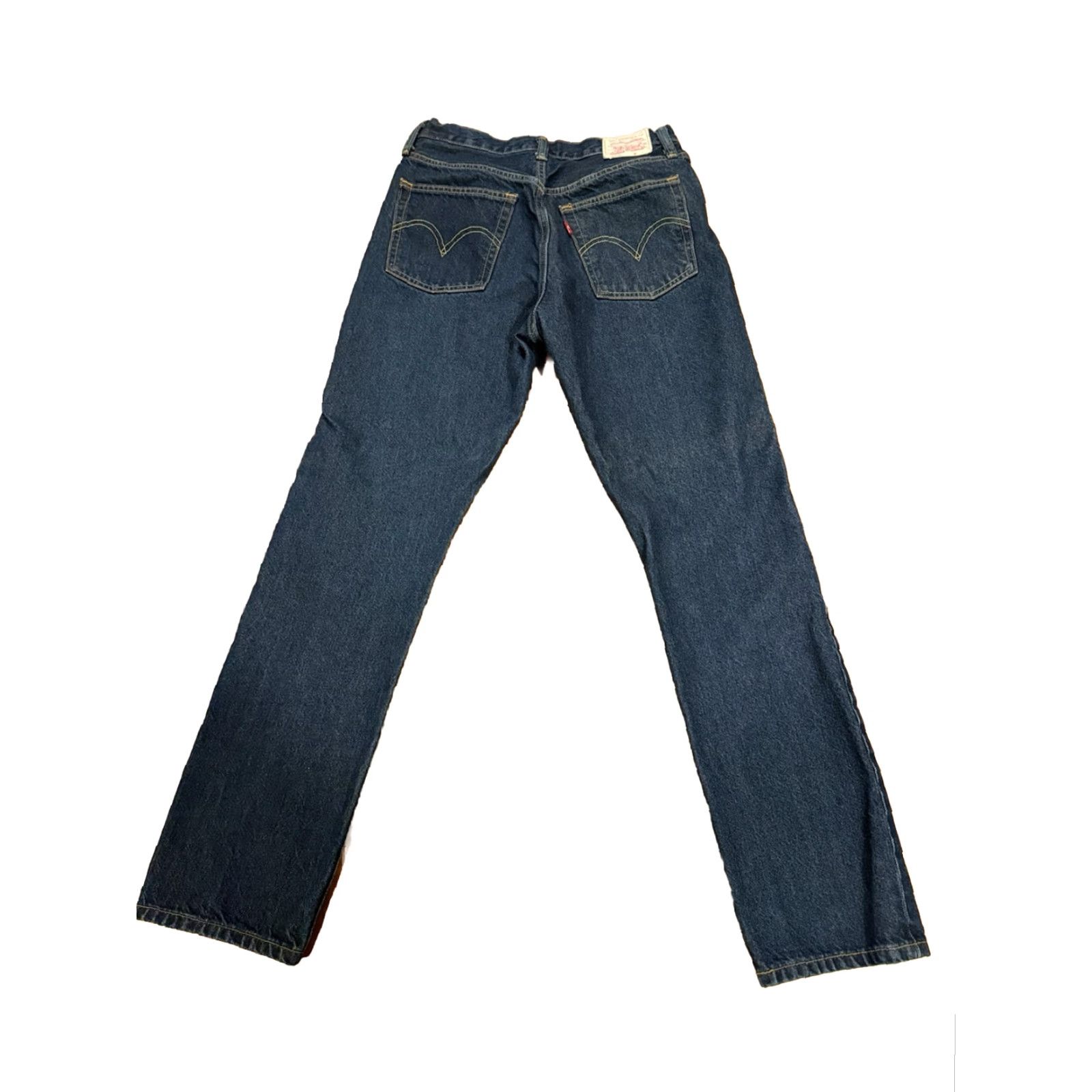 Levi's VINTAGE Levi's 501 Jeans Red Tag Size 28 x 30 Men's Denim Straight 501 Series Retro Cotton Blue Regular Size US 28 / EU 44 - 5 Thumbnail