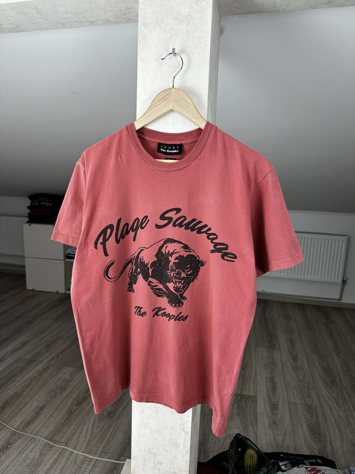 The Kooples The Kooples Paris Printed Panther Tour T-Shirt Size US S / EU 44-46 / 1 - 1 Thumbnail
