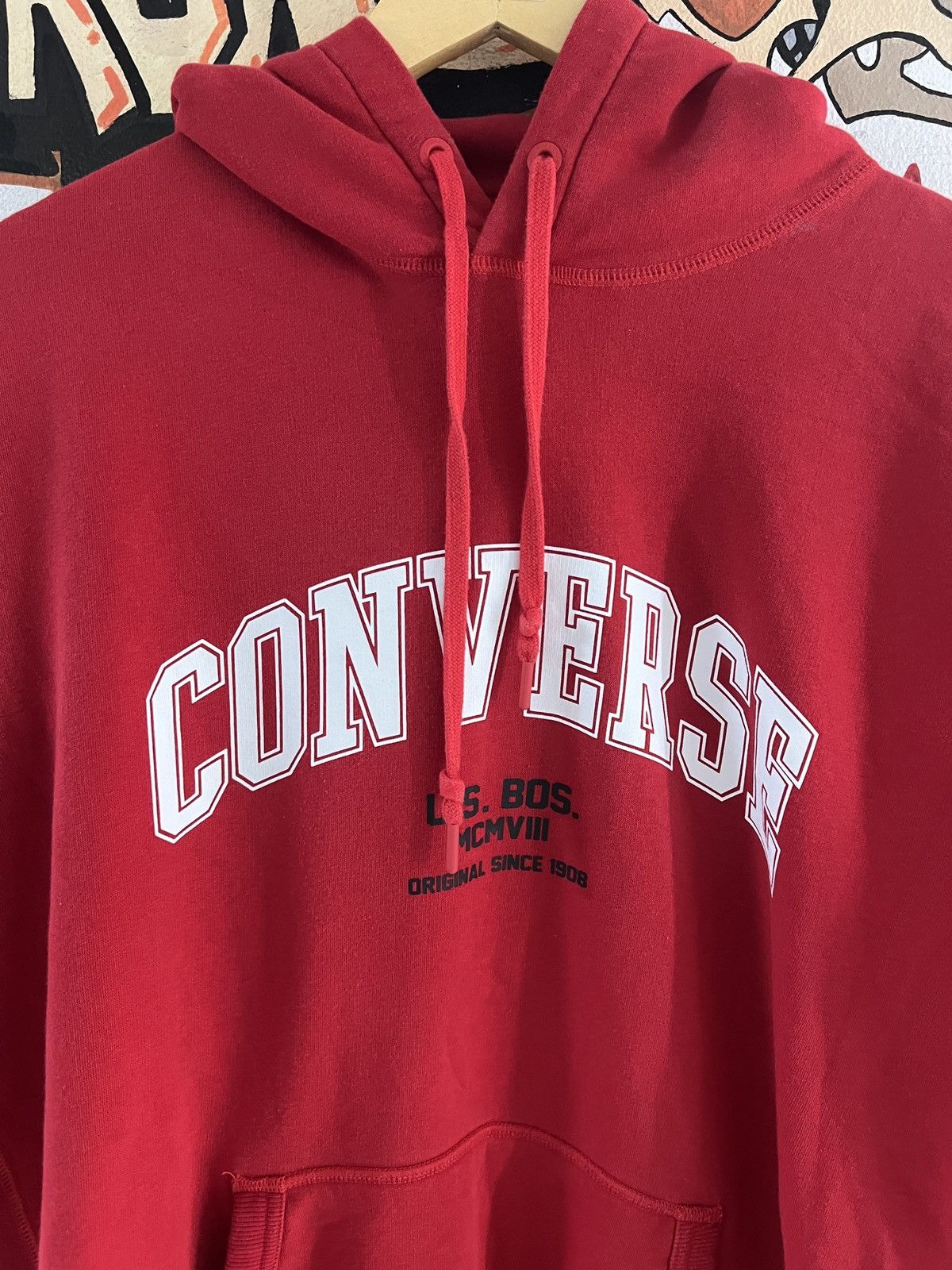 Converse Vintage Converse Hoodie Size US L / EU 52-54 / 3 - 2 Thumbnail
