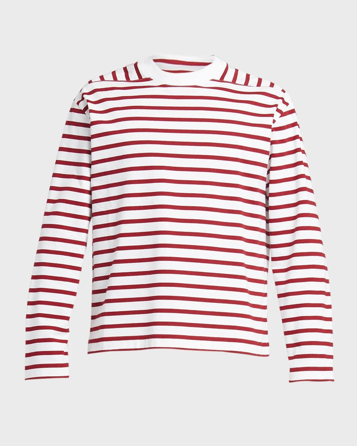 Loro Piana o1srvl11e0424 T-Shirt in White/Red Size US XL / EU 56 / 4 - 1 Thumbnail