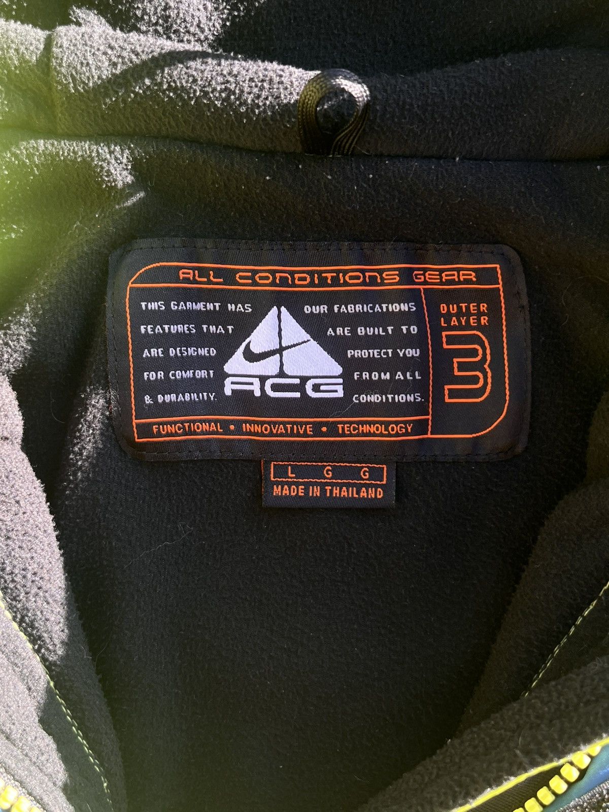 Nike ACG Nike ACG Layering System 3 Clima Fit Half Zip Jacket Size US L / EU 52-54 / 3 - 15 Thumbnail