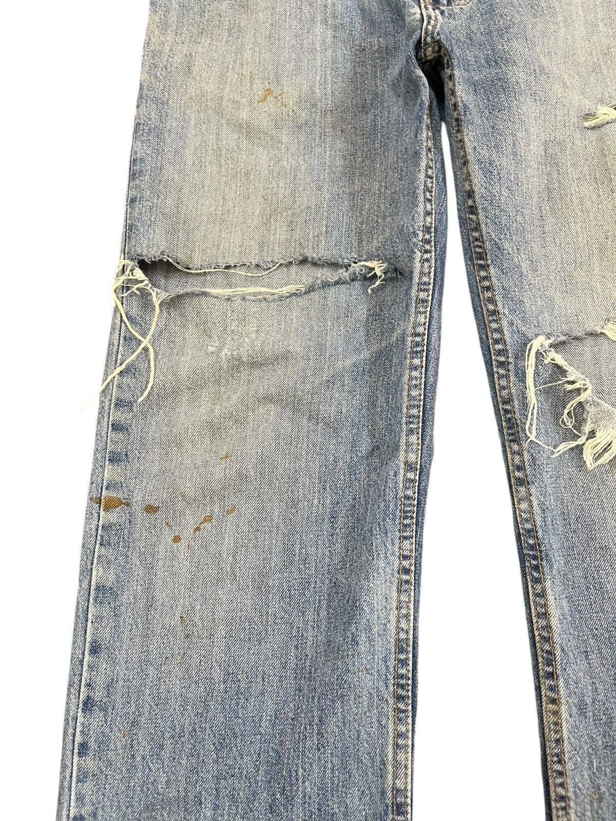 Tommy Hilfiger Vintage Tommy Hilfigier Faded Distressed Denim Size US 36 / EU 52 - 6 Thumbnail