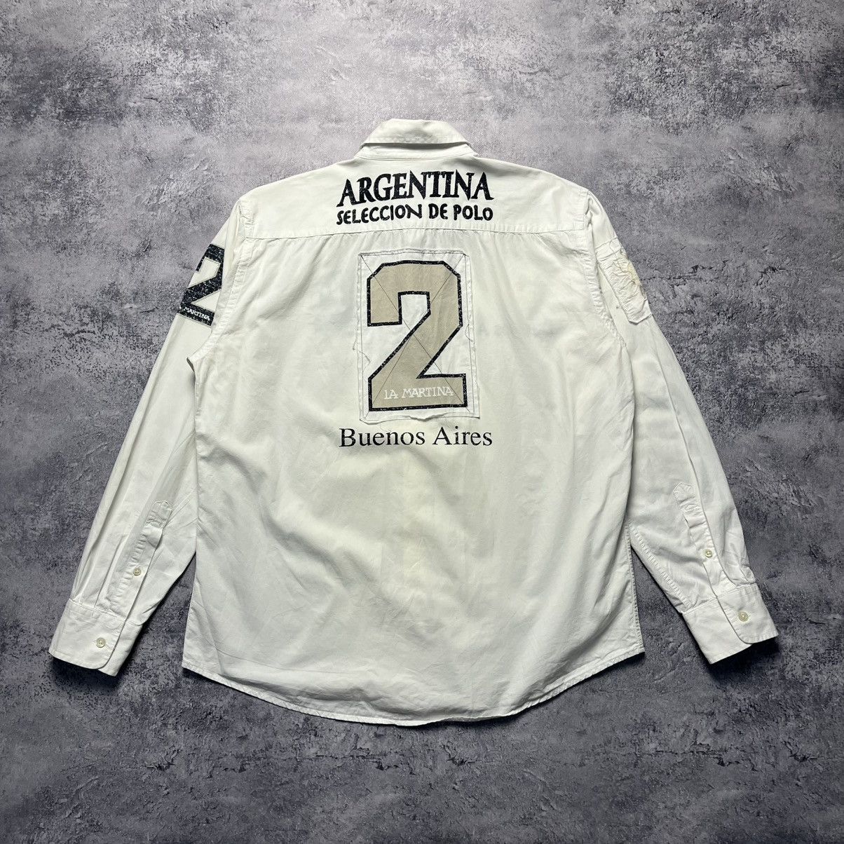 La Martina Vintage La Martina Buenos Aires #2 Shirt Button Down Size US L / EU 52-54 / 3 - 17 Thumbnail