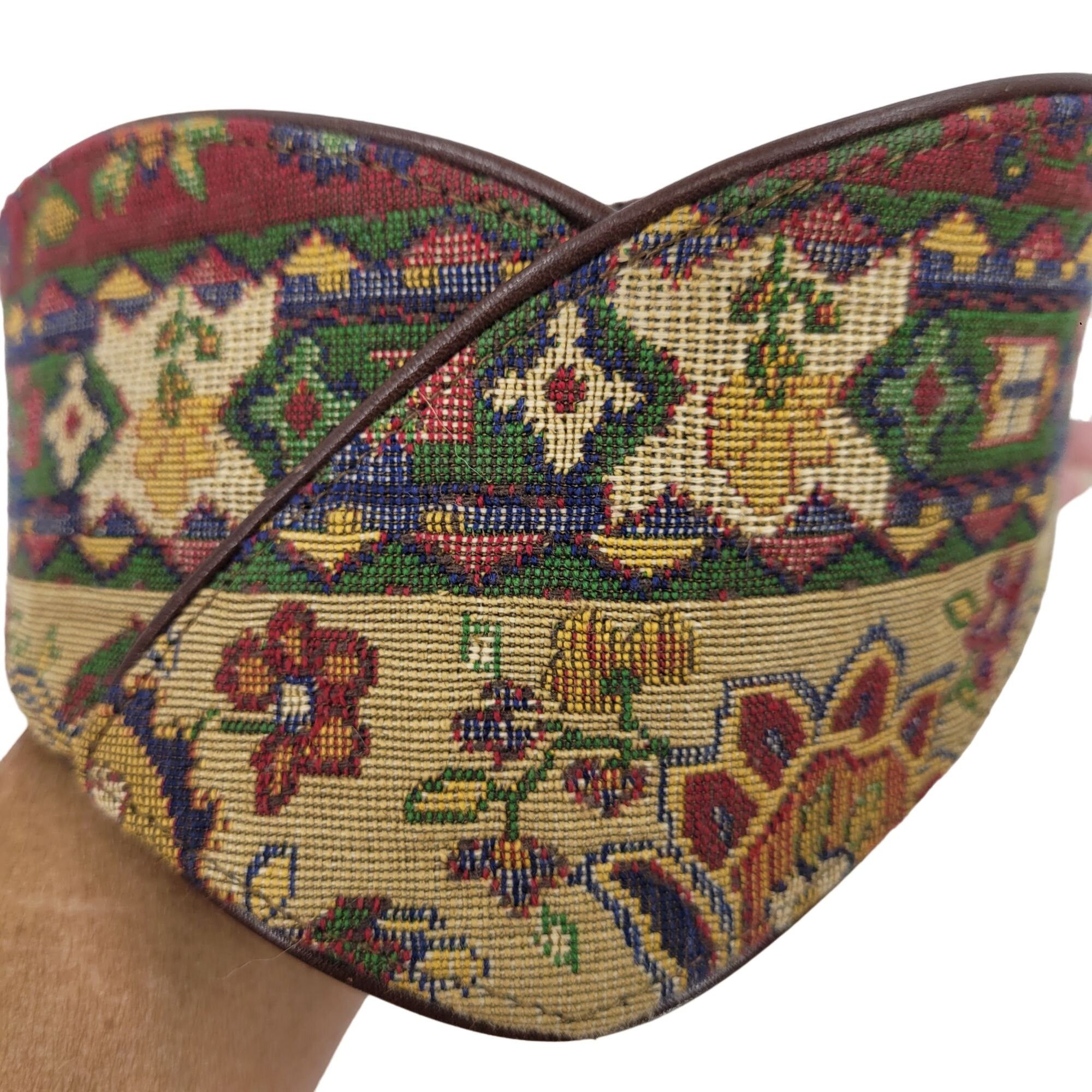 Vintage Vtg Womens Victorian Revival Belt Sz S Statement Regal Tapes Size ONE SIZE - 3 Thumbnail