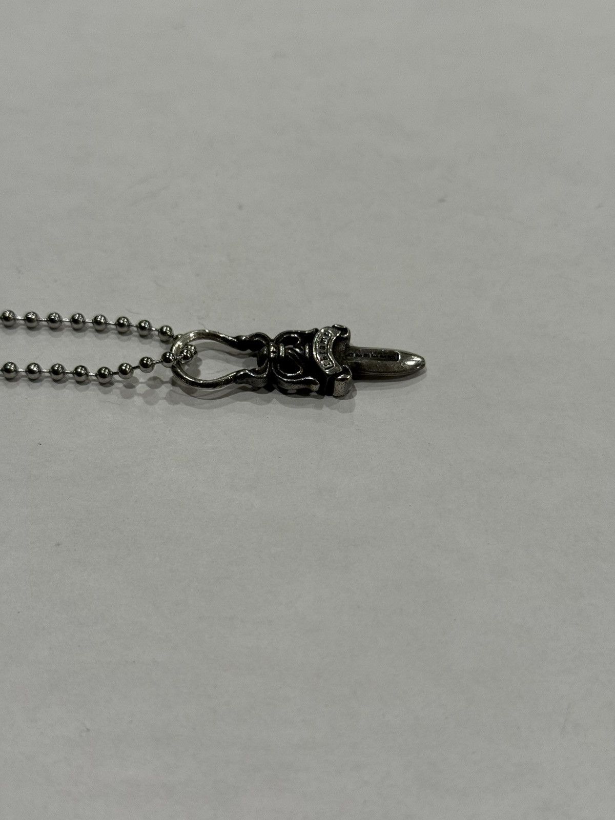 Chrome Hearts Chrome Hearts Dagger Pendant Silver Chain Necklace Zipper Size ONE SIZE - 7 Thumbnail