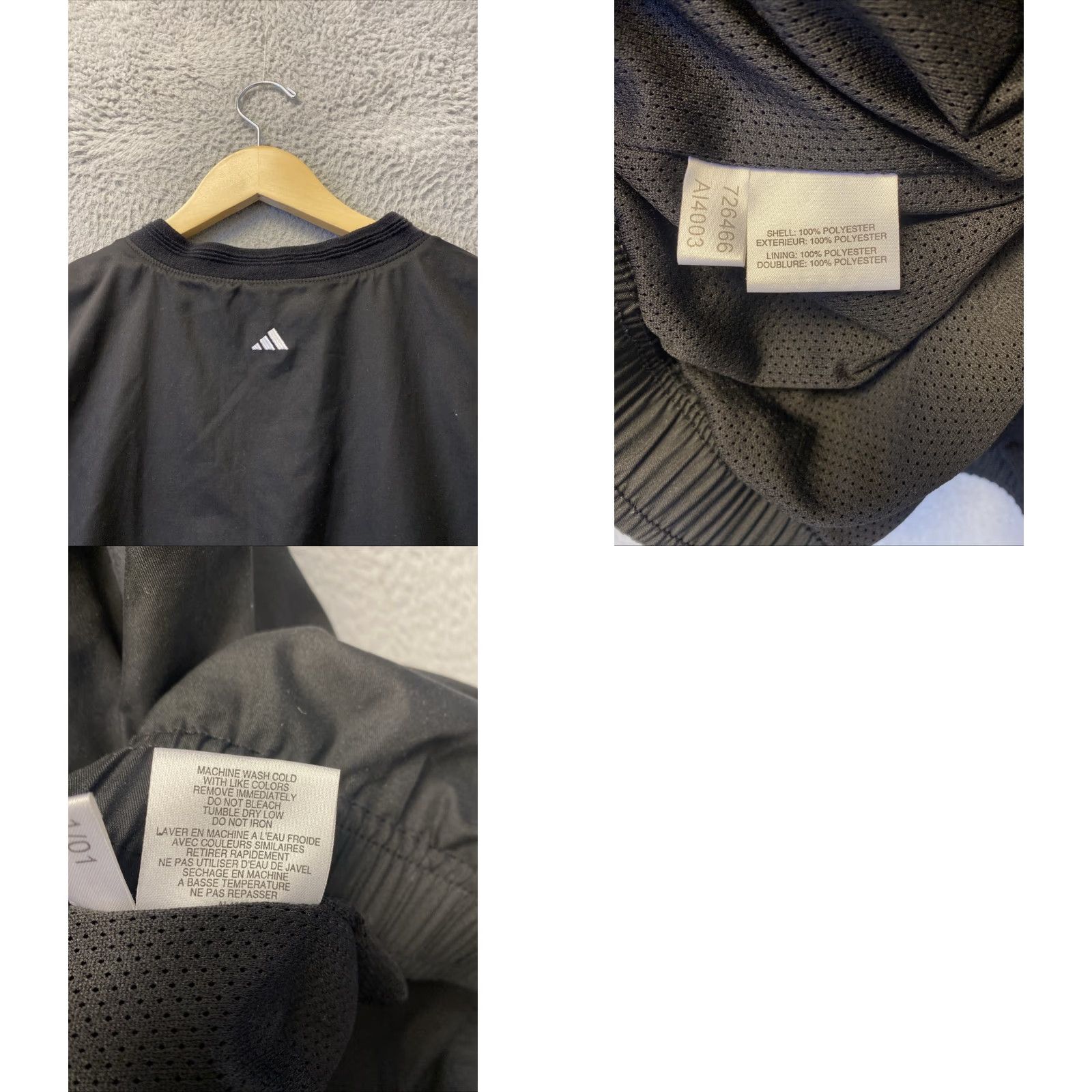 Adidas Adidas Essentials Men’s Vest M Gilet Jacket Black /152-27 Polyester Softshell Bodywarmer Packable Logo Adidas Originals Solid Wool? Size US M / EU 48-50 / 2 - 8 Thumbnail