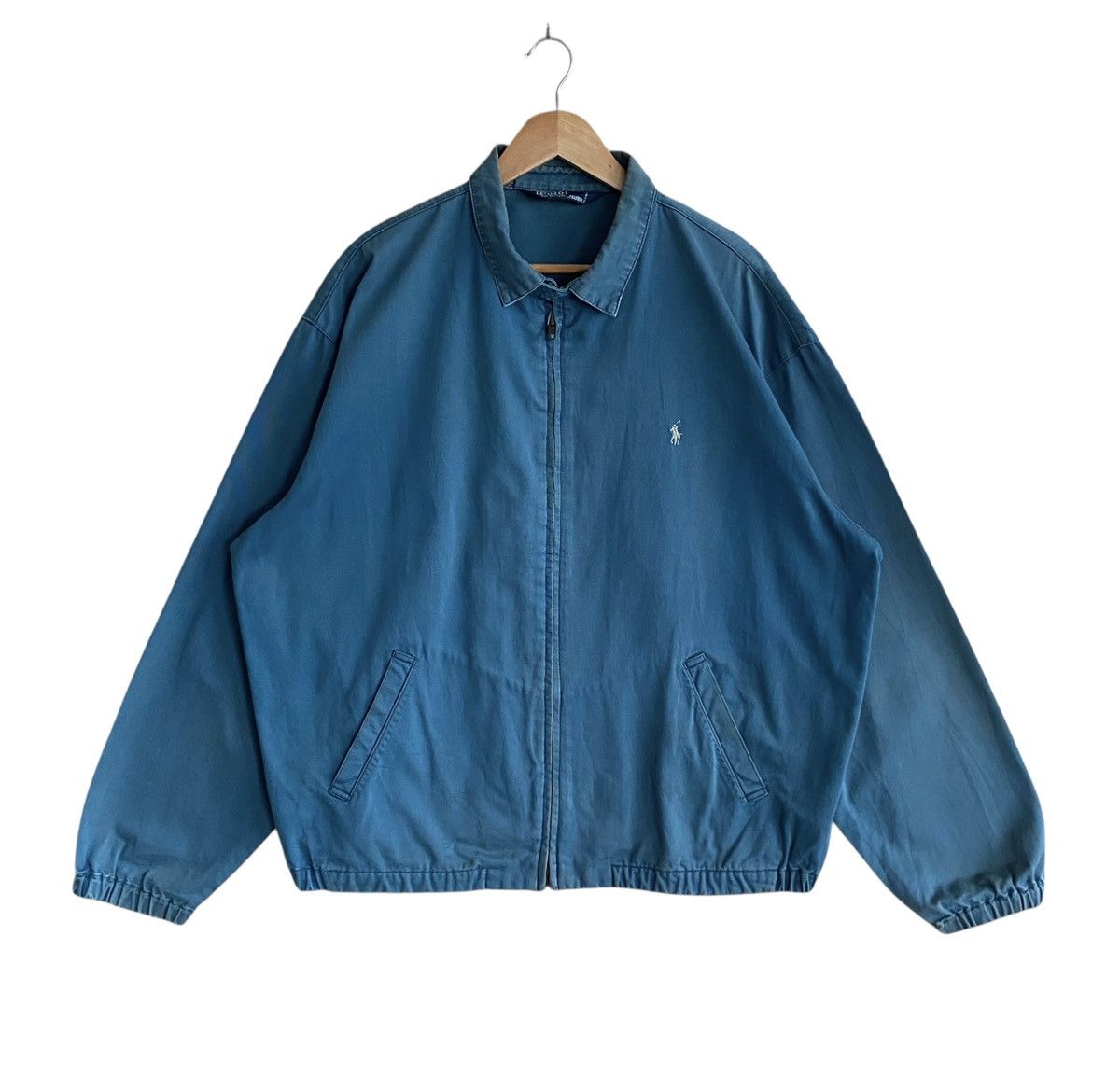 Vintage Rare Design Vintage Polo Ralph Lauren Sun Faded Jacket 1990s Size US XL / EU 56 / 4 - 1 Thumbnail