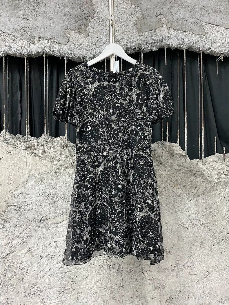 Saint Laurent Paris Saint Laurent SLP Short Sleeve Dress - dmc Size US M / EU 48-50 / 2 - 1 Thumbnail