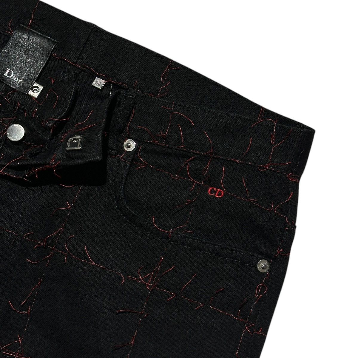 Dior SS18 Runway exposed stitch denim Size US 32 / EU 48 - 2 Thumbnail