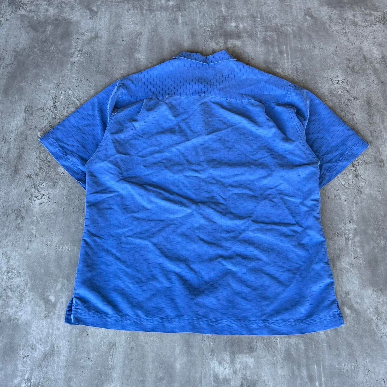 Haggar × Vintage Haggar Royal Blue Essential Polo Dress Shirt Size US M / EU 48-50 / 2 - 2 Thumbnail