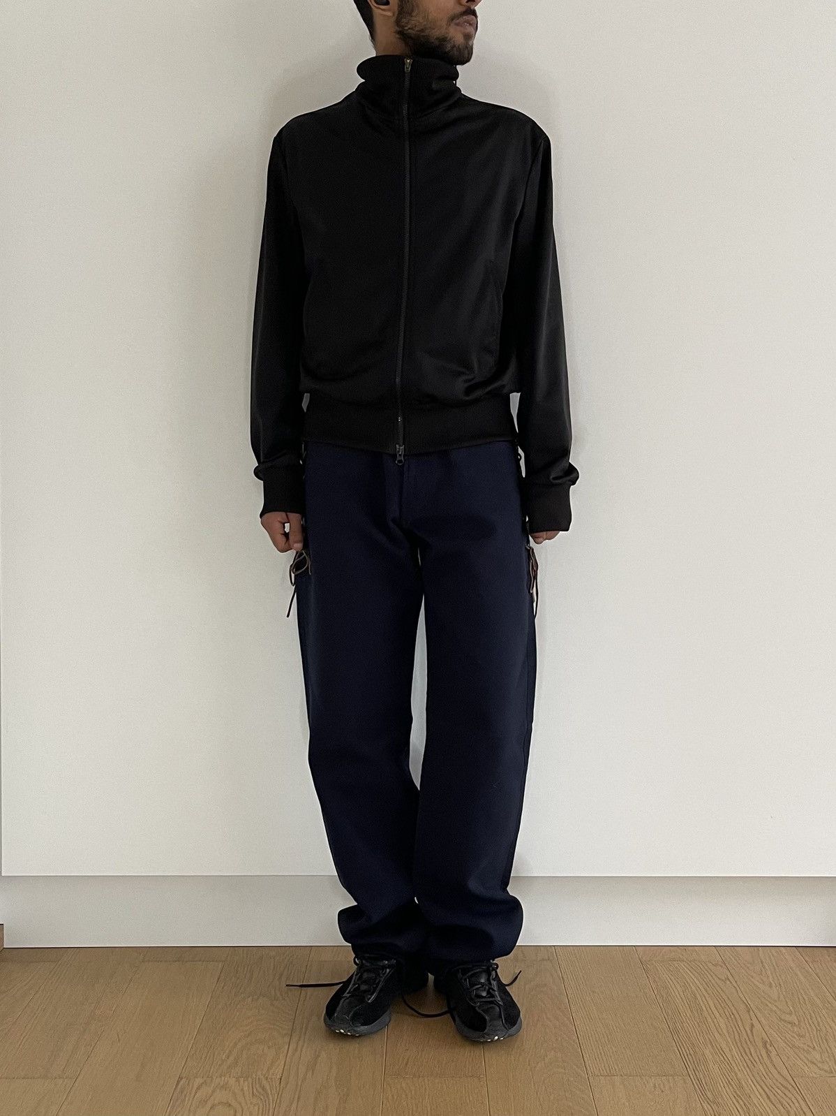 Undercover Summer Madness SS08 Navy Pants With Side Lace Up