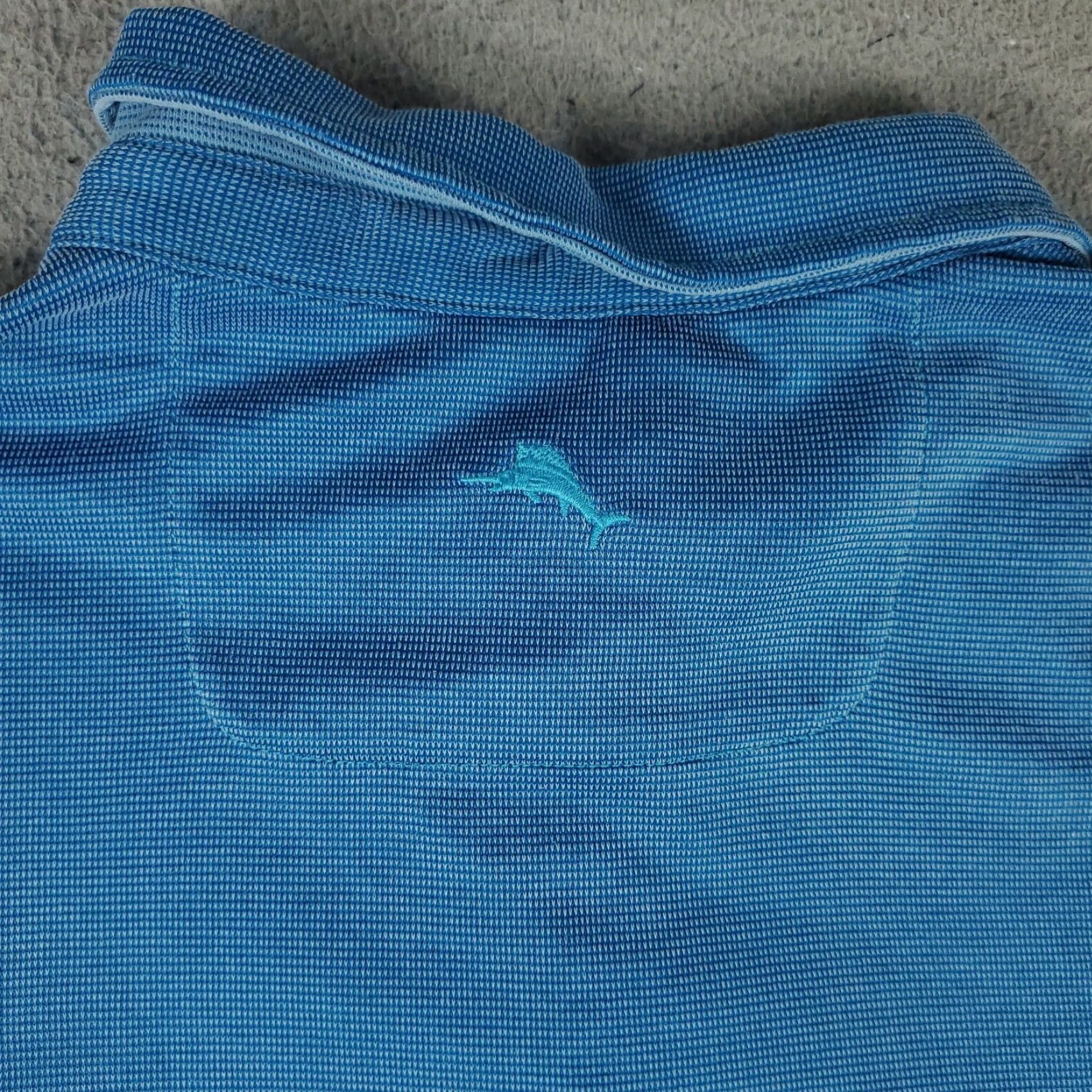 Tommy Bahama VINTAGE Tommy Bahama Polo Shirt Mens 3XL Blue Marlin Short Sleeve Casual Polo Adult 3XL Blue Logo Classic Modern Preppy Mens Size US XXL / EU 58 / 5 - 4 Thumbnail