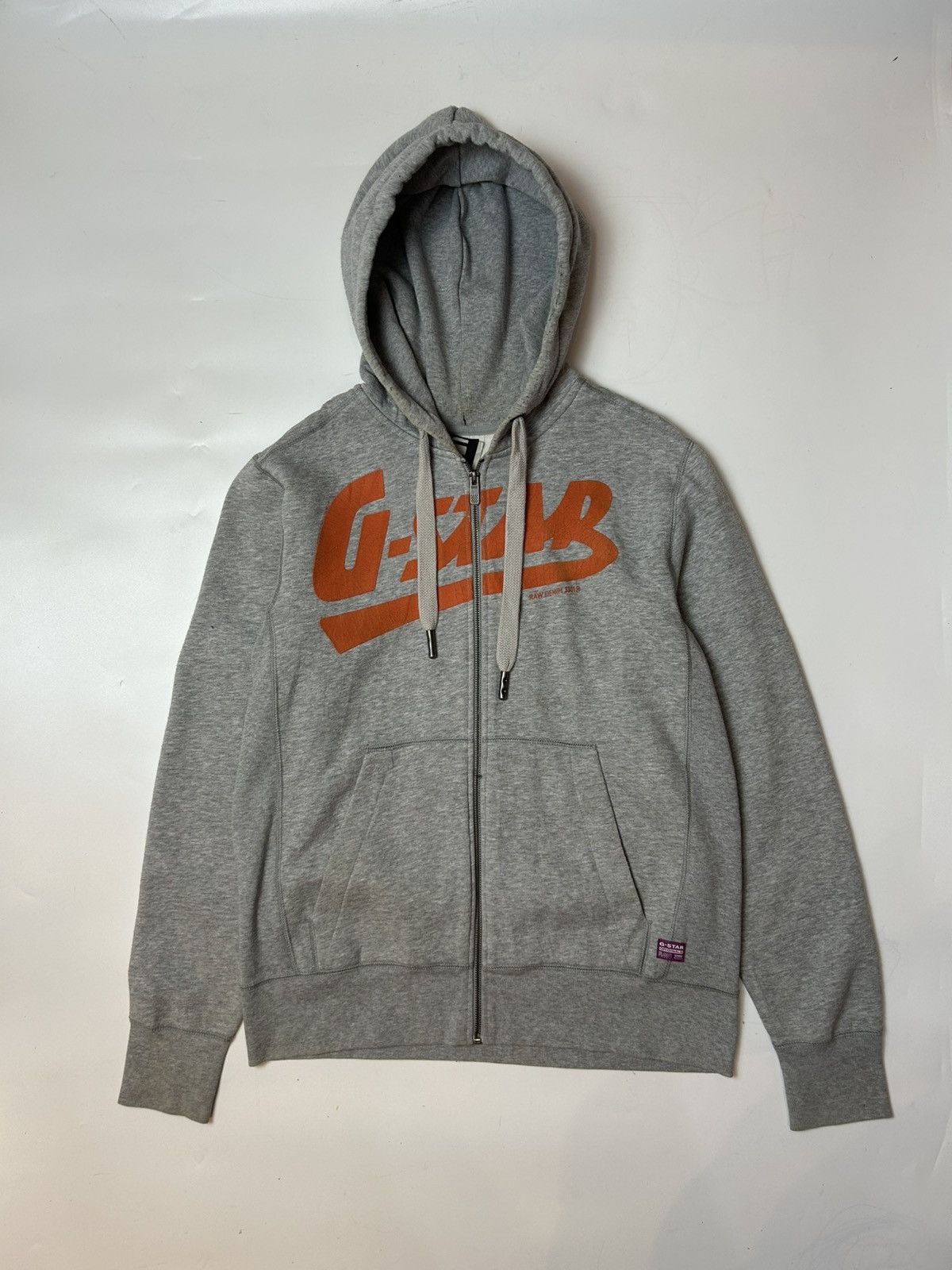 G-Star G STAR RAW HOODIE ZIPPER SWEATER Size US L / EU 52-54 / 3 - 1 Thumbnail