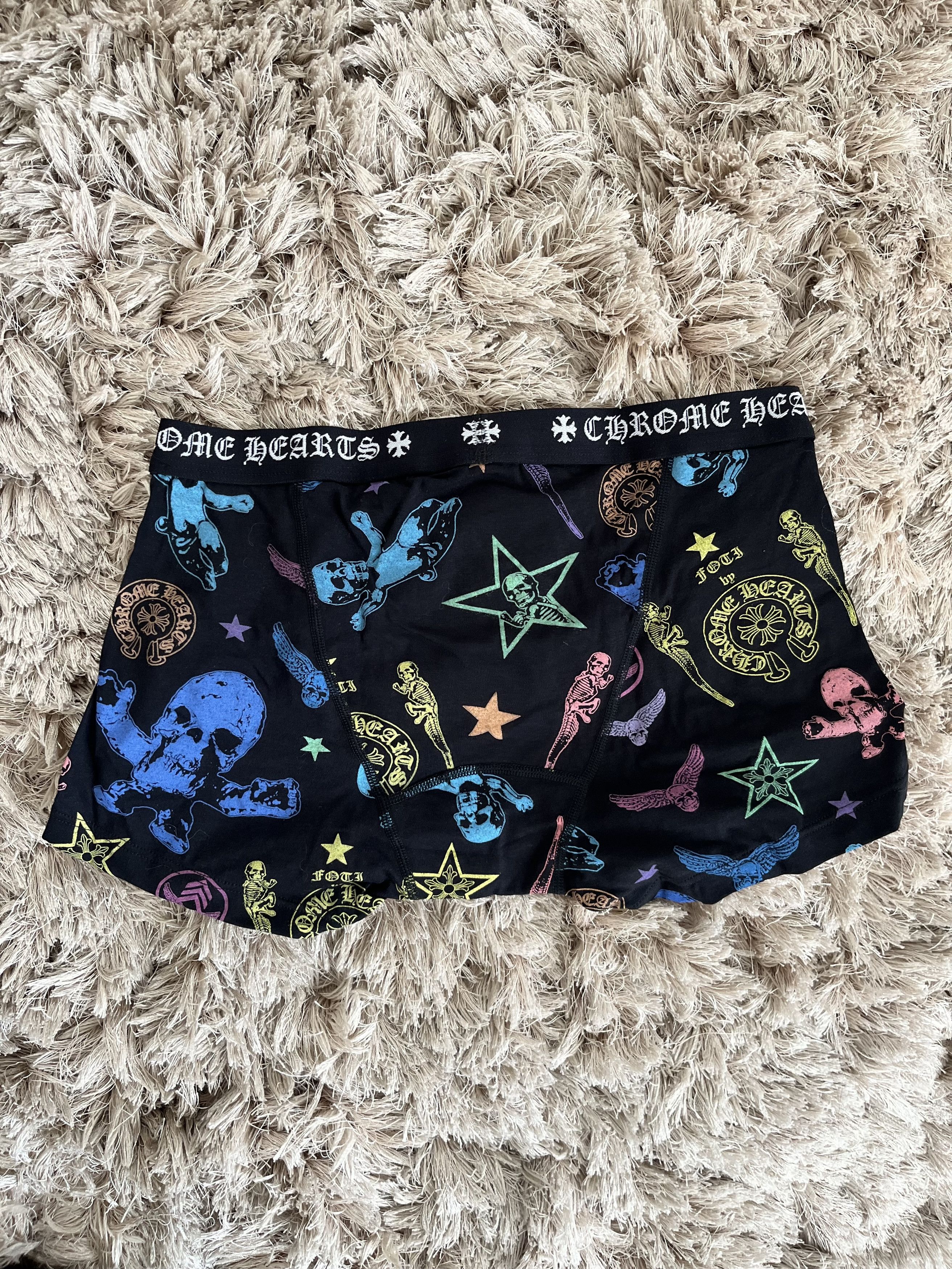 Chrome Hearts Chrome Hearts x FOTi Boxer Briefs - Black Multi Size US 29 - 5 Thumbnail