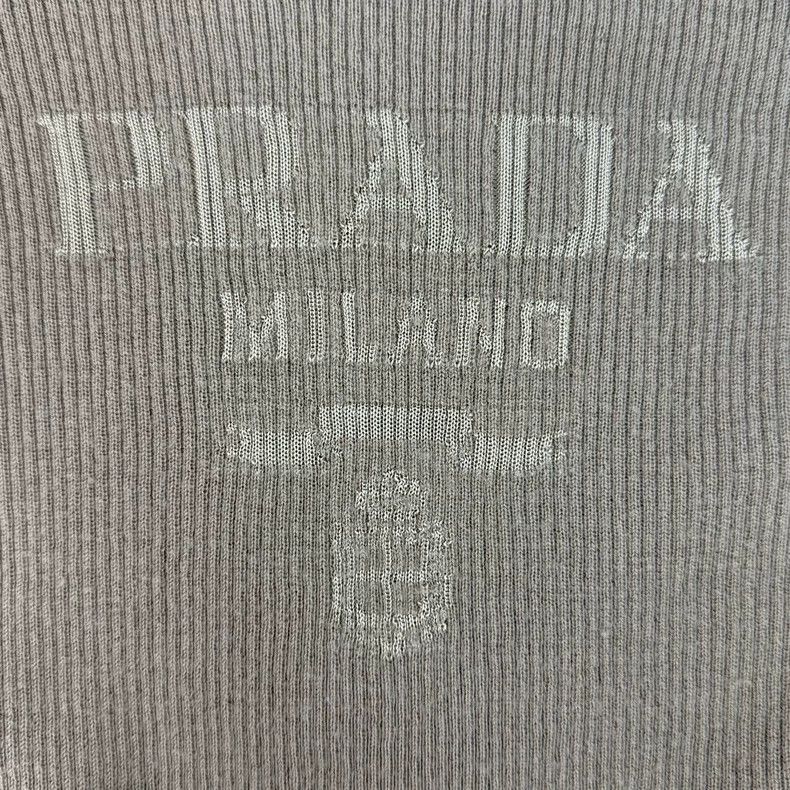 Prada Prada Camel classic logo wool sweater 2502-Nextarrow Size US XXS / EU 40 - 8 Thumbnail