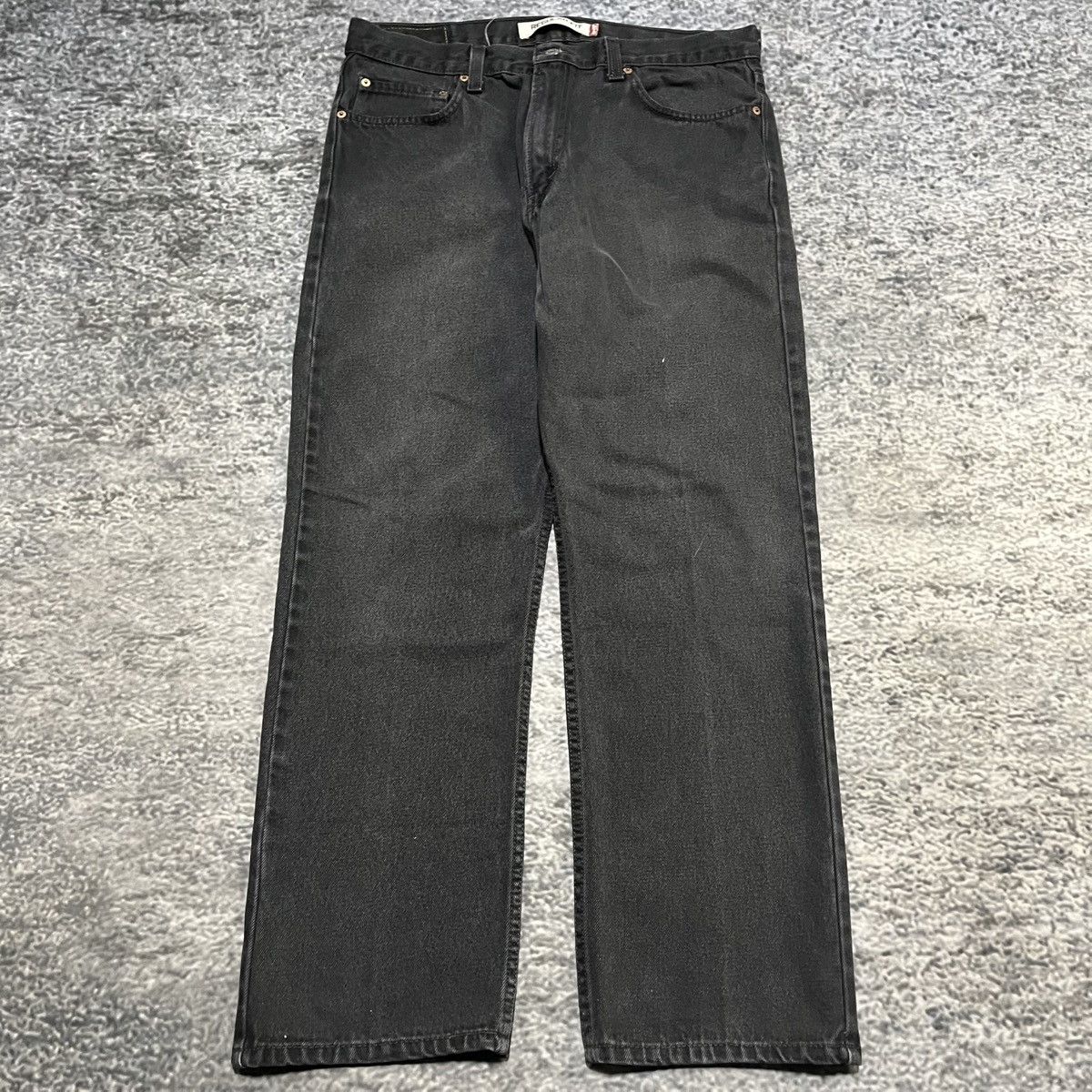 Levi's VINTAGE 2000s LEVI'S 505 GRUNGE SKATER BLACK JEANS 34x30 Size US 34 / EU 50 - 2 Thumbnail