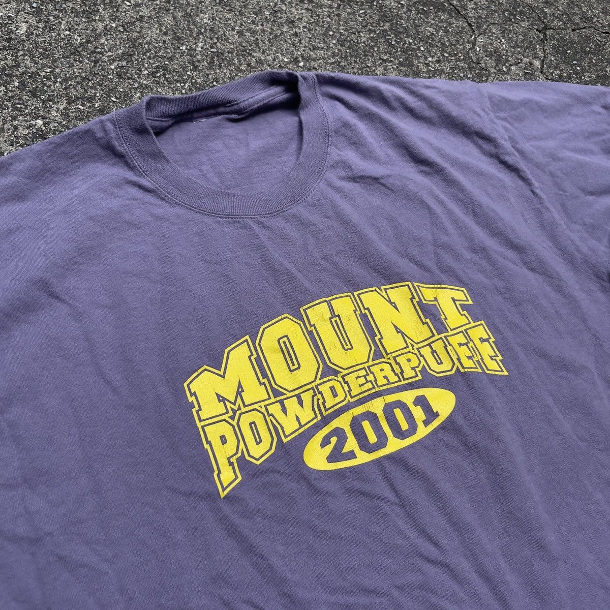 Vintage Vintage 2001 MOUNT POWDER PUFF Shirt Size US XL / EU 56 / 4 - 2 Thumbnail