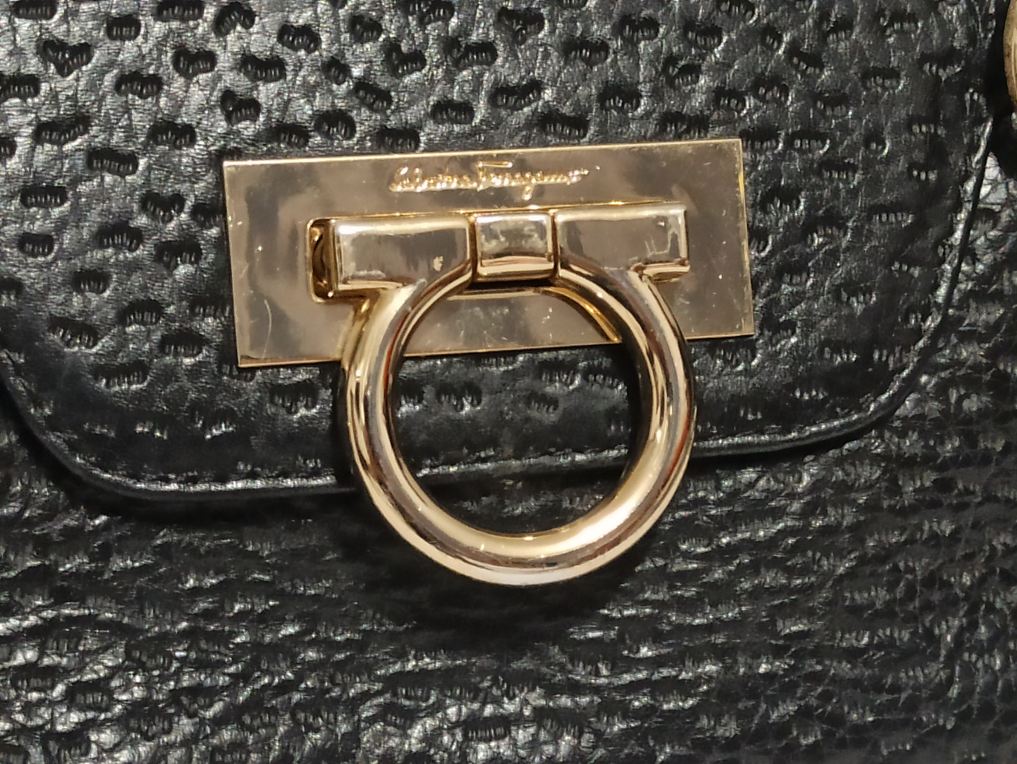 Salvatore Ferragamo Salvatore Ferragamo vintage leather handbag Size ONE SIZE - 7 Thumbnail