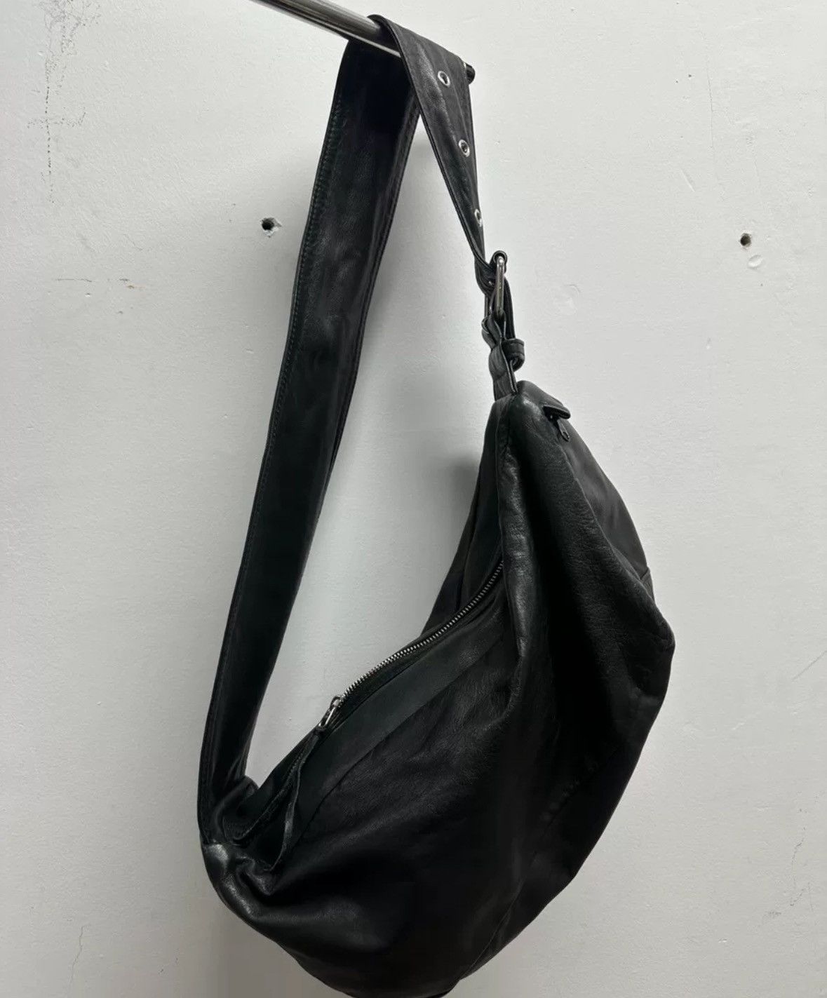 Yohji Yamamoto Yohji Yamamoto Shoulder Bucket Crossbody Bag2412-Nextarrow Size ONE SIZE - 7 Thumbnail