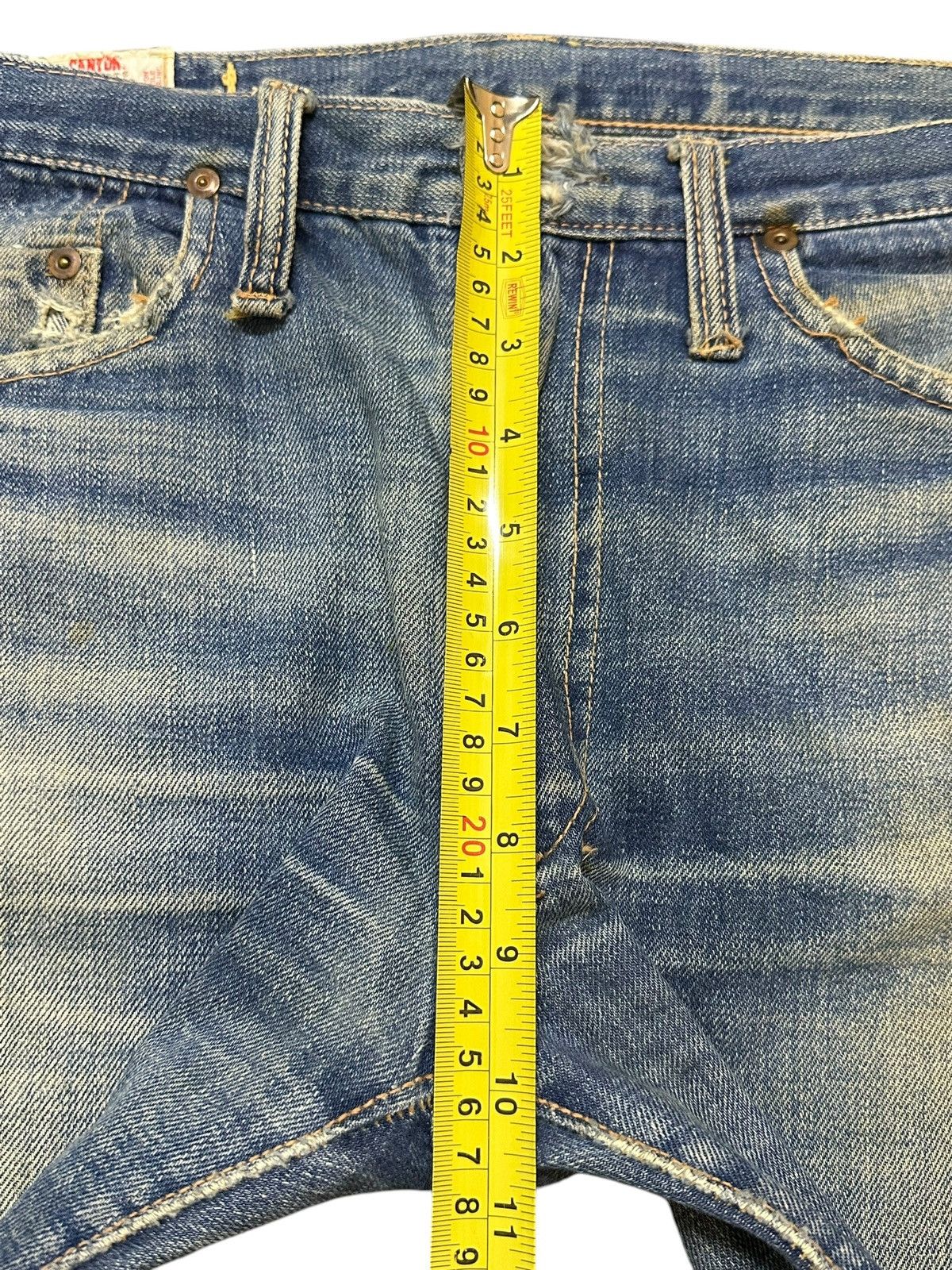 Japanese Brand Vintage Japanese Brand Mud Wash Style Classic Jeans Size US 30 / EU 46 - 15 Thumbnail