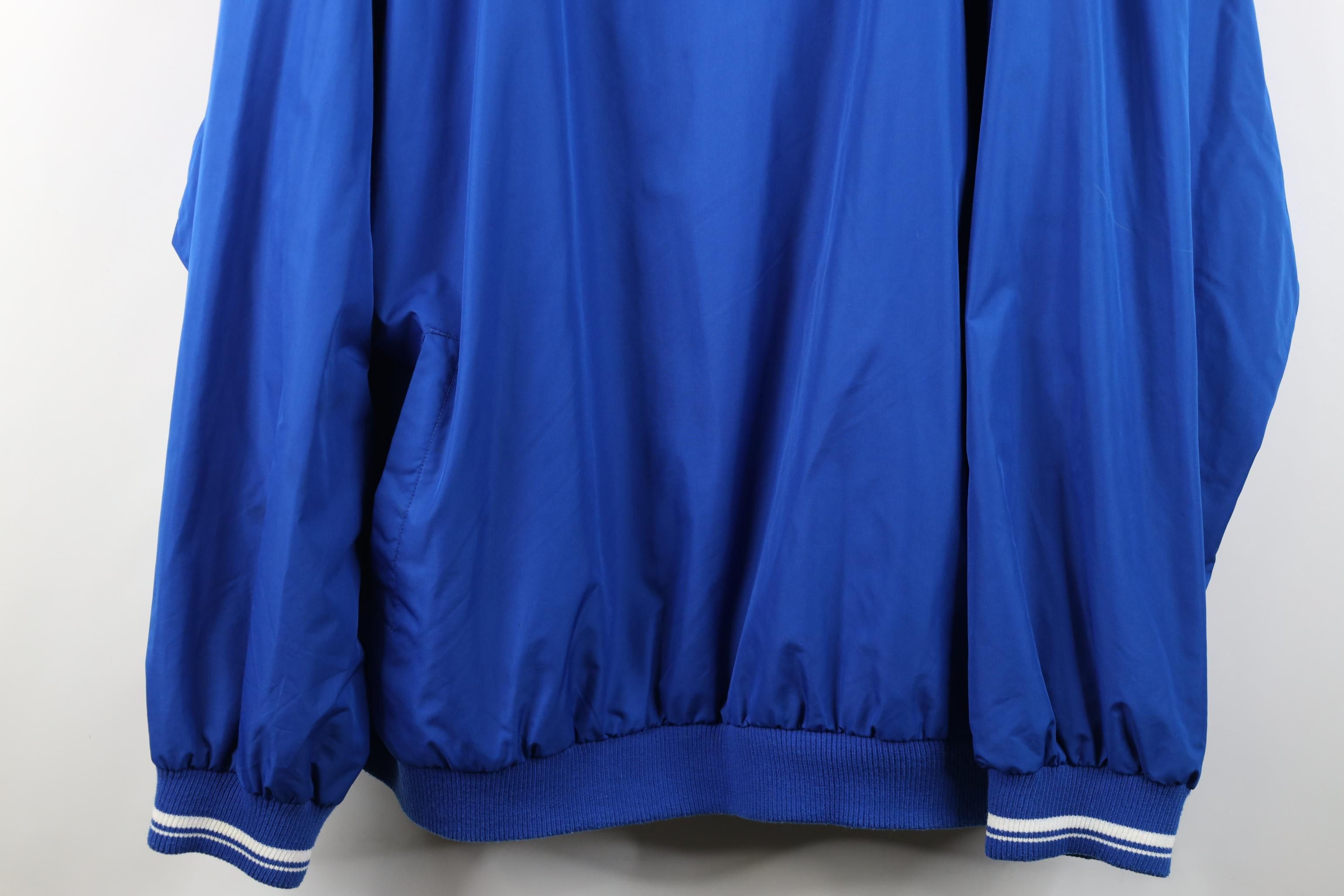 Reebok Vintage 90s Reebok Lined Pullover Windbreaker Jacket Blue Size US XXL / EU 58 / 5 - 3 Thumbnail