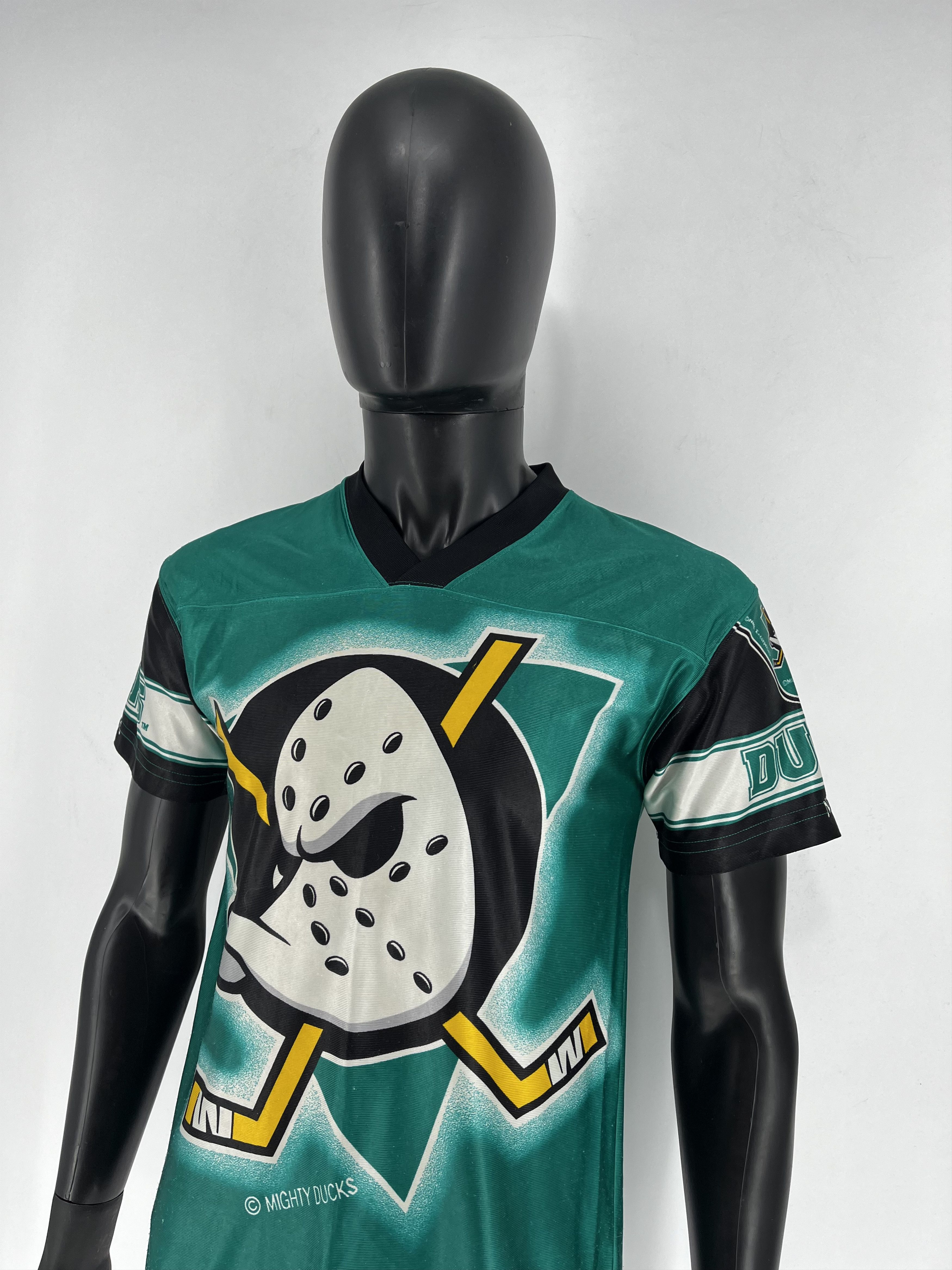 NHL × Nutmeg × Vintage Vintage Mighty Ducks Anaheim Nutmeg Jersey NHL Size US S / EU 44-46 / 1 - 4 Thumbnail