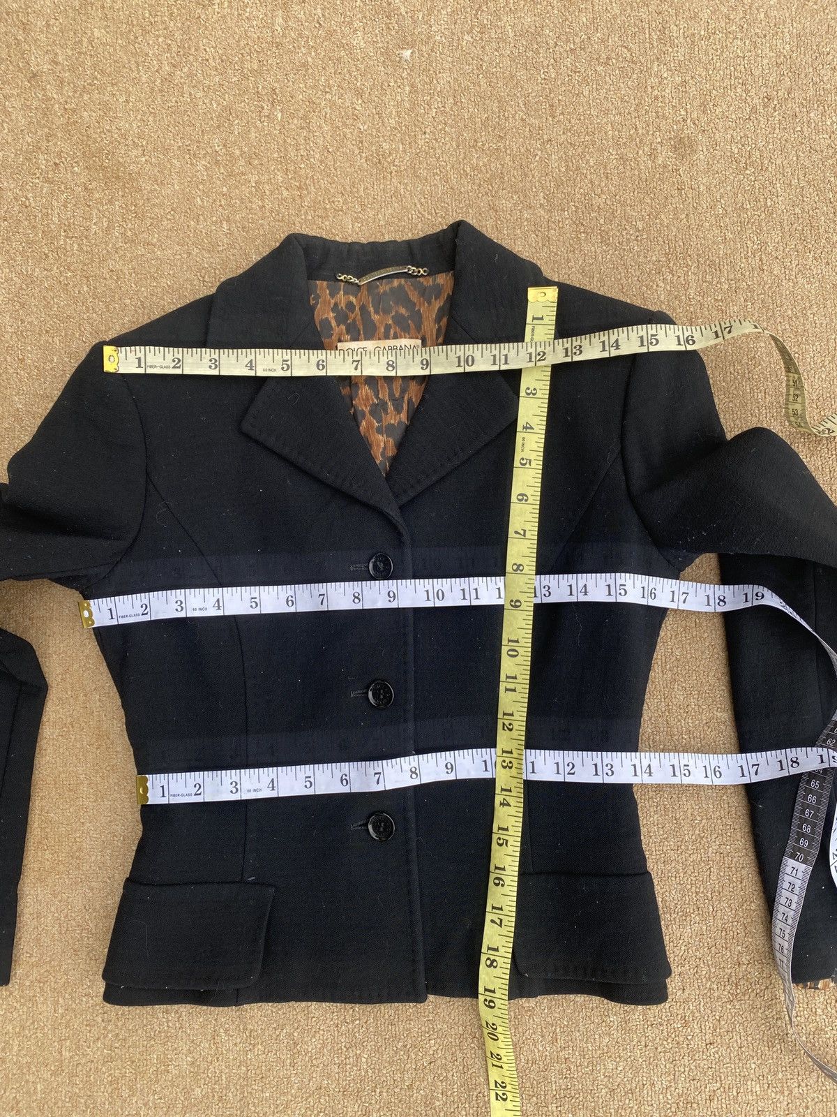 Dolce & Gabbana Vintage dolce&gabbana cropped jacket Size S / US 4 / IT 40 - 3 Thumbnail