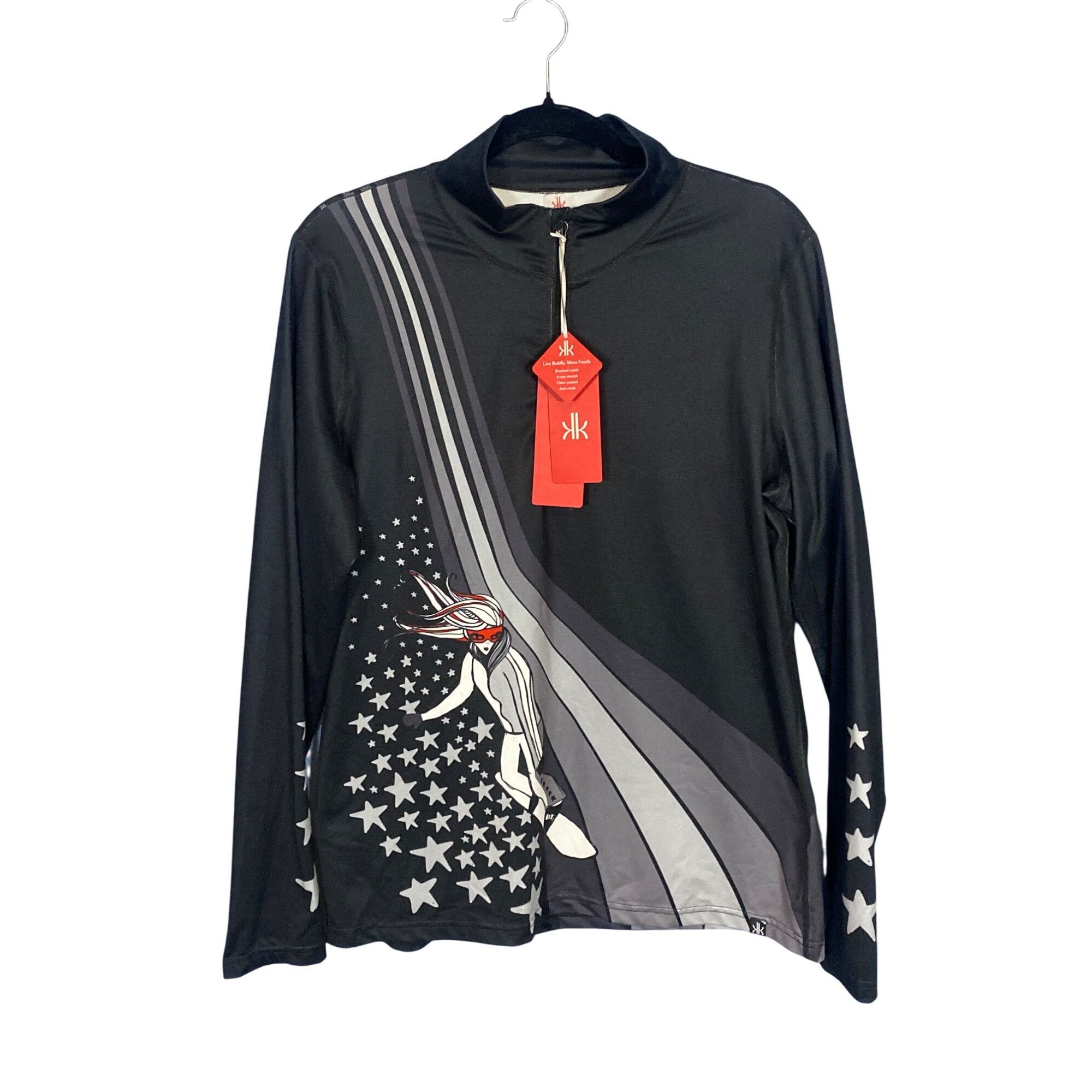 Other NWT Krimson Klover Women's XL Powder Days Baselayer Top Blac Size XL / US 12-14 / IT 48-50 - 2 Thumbnail