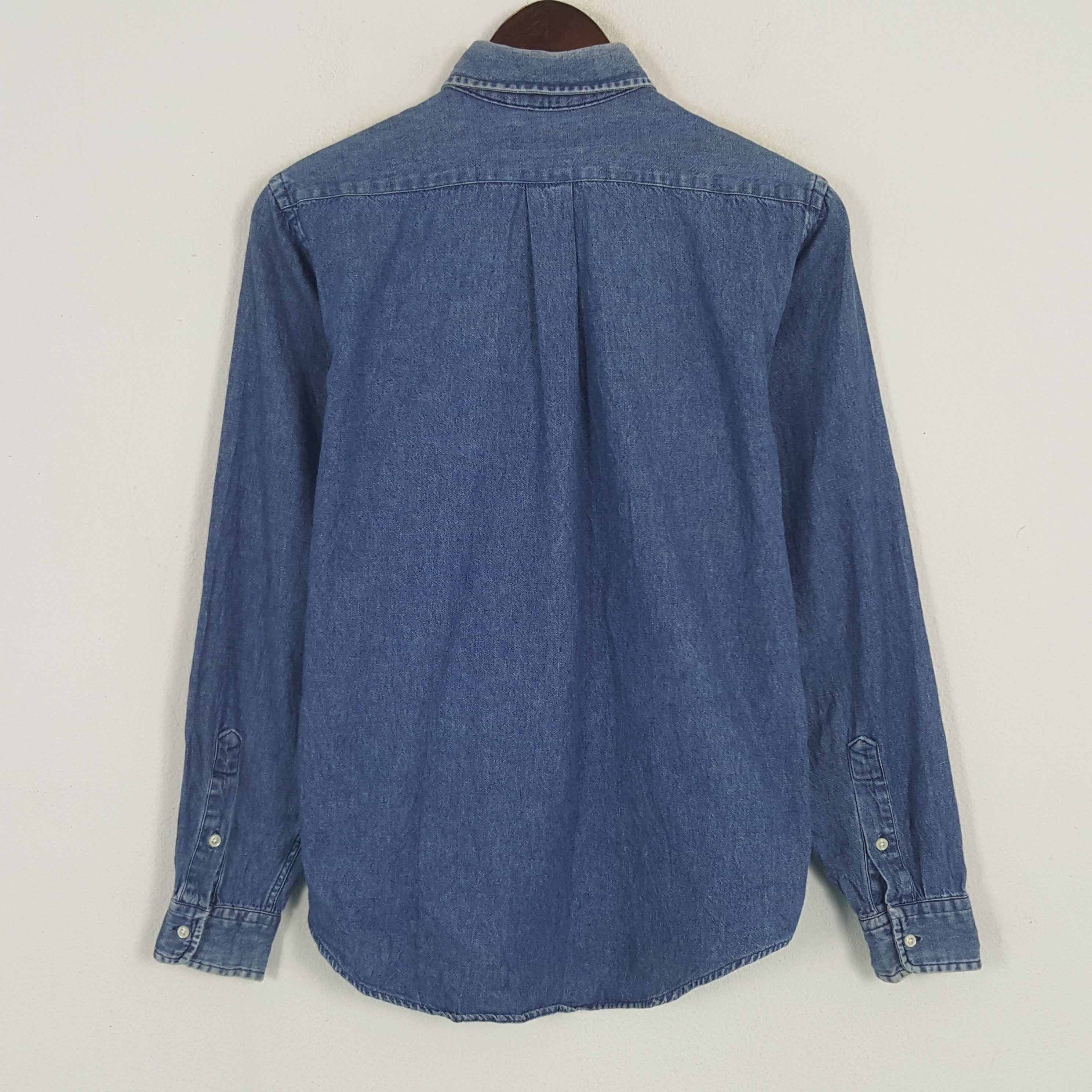 Polo Ralph Lauren × Vintage Vintage Polo Ralph Lauren Denim Button Up Shirt Size US S / EU 44-46 / 1 - 3 Thumbnail