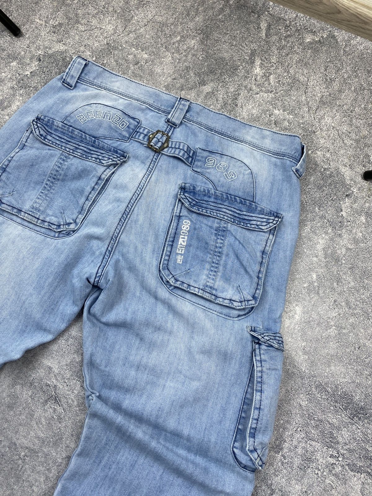 Japanese Brand × Vintage Cargo Jeans Dirty Pants crash denim thrashed y2k distressed Size US 34 / EU 50 - 12 Thumbnail