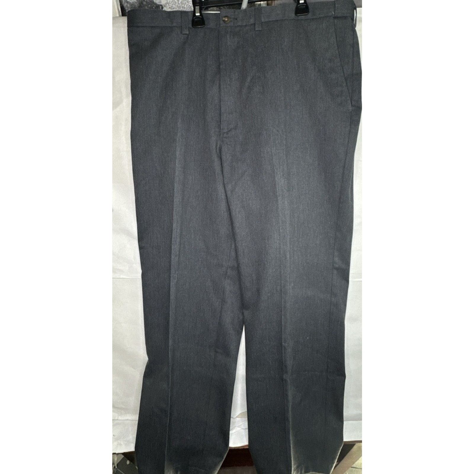 Haggar EUC Haggar 40X32 Dress Pants Slacks Black Size US 40 / EU 56 - 1 Thumbnail