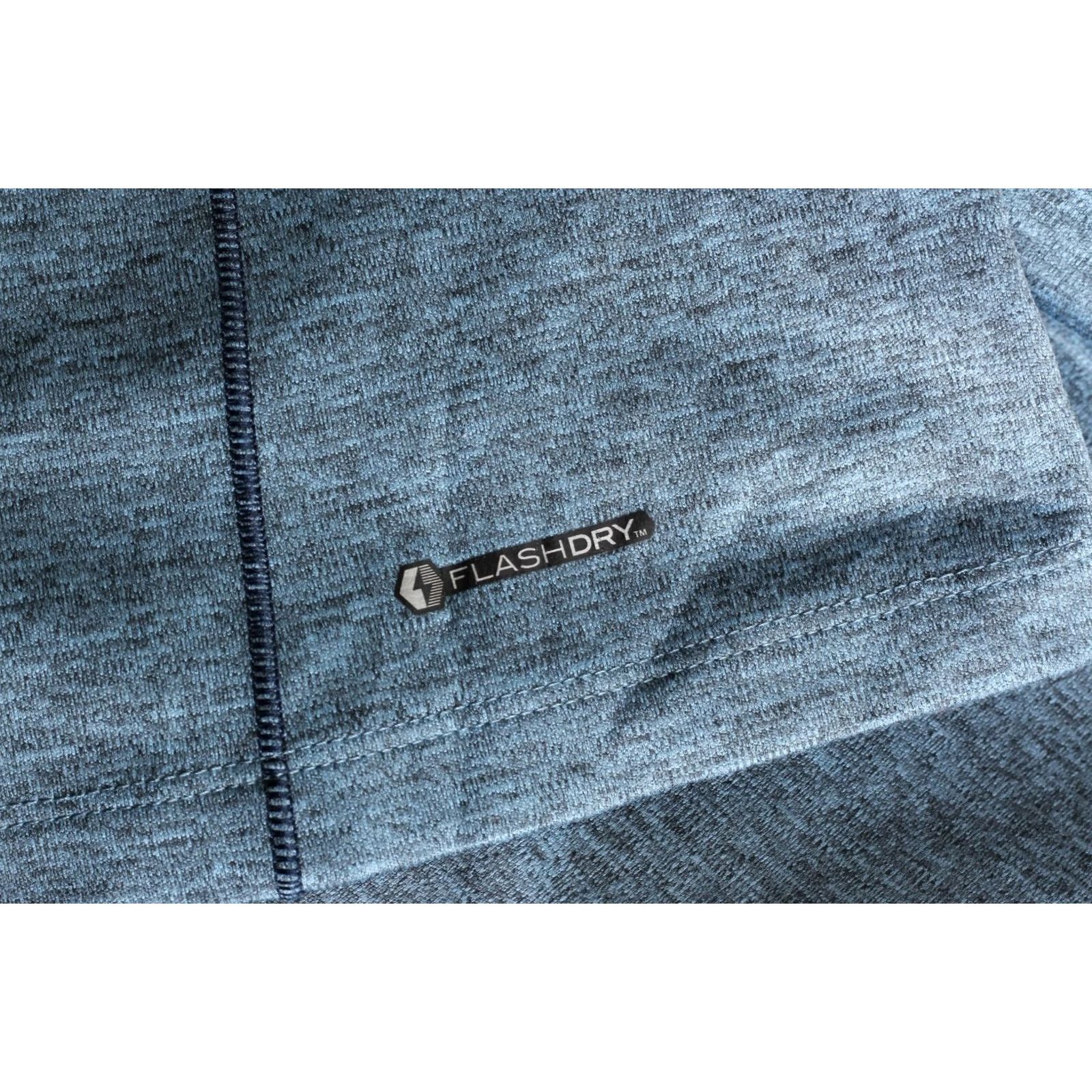 The North Face THE NORTH FACE FLASHDRY Half Zip Top Active Wear Men XL Melange Blue Size US XL / EU 56 / 4 - 5 Thumbnail