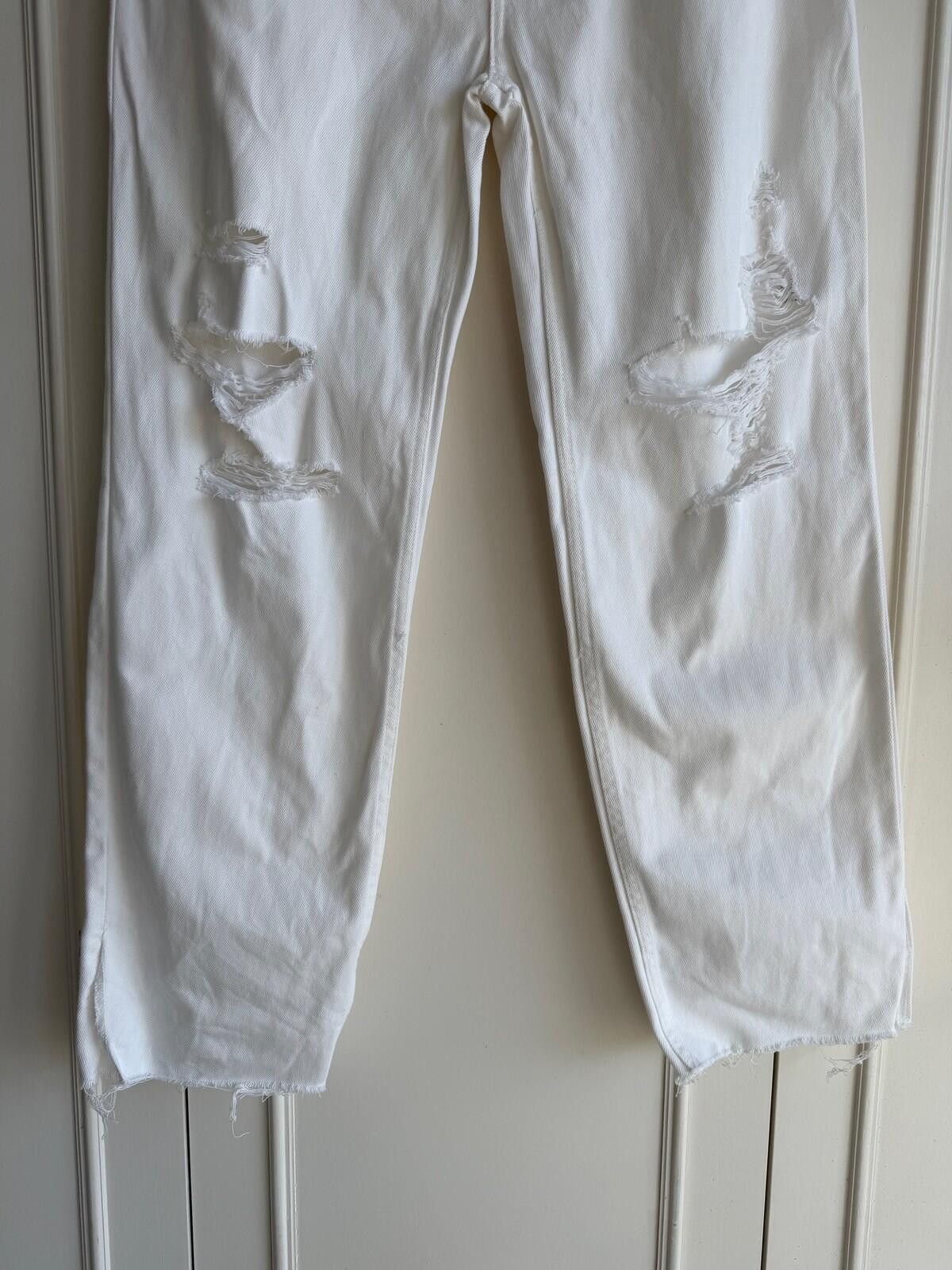 Ksubi new ksubi womens denim jeans brooklyn blanc sliced white 32 Size 32" / US 10 / IT 46 - 4 Thumbnail