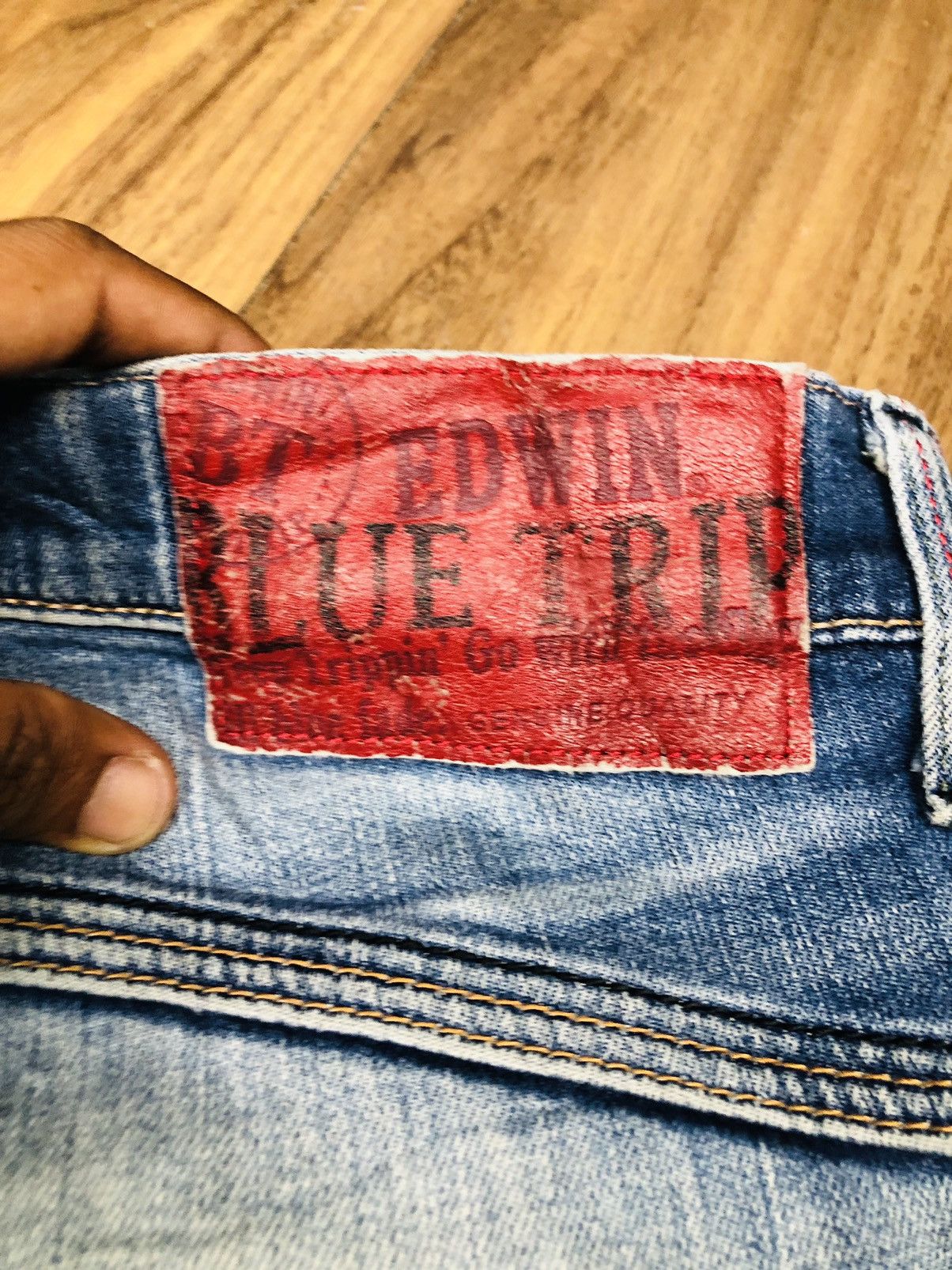 Edwin Edwin Blue Trip Jeans (33) Size US 34 / EU 50 - 17 Thumbnail