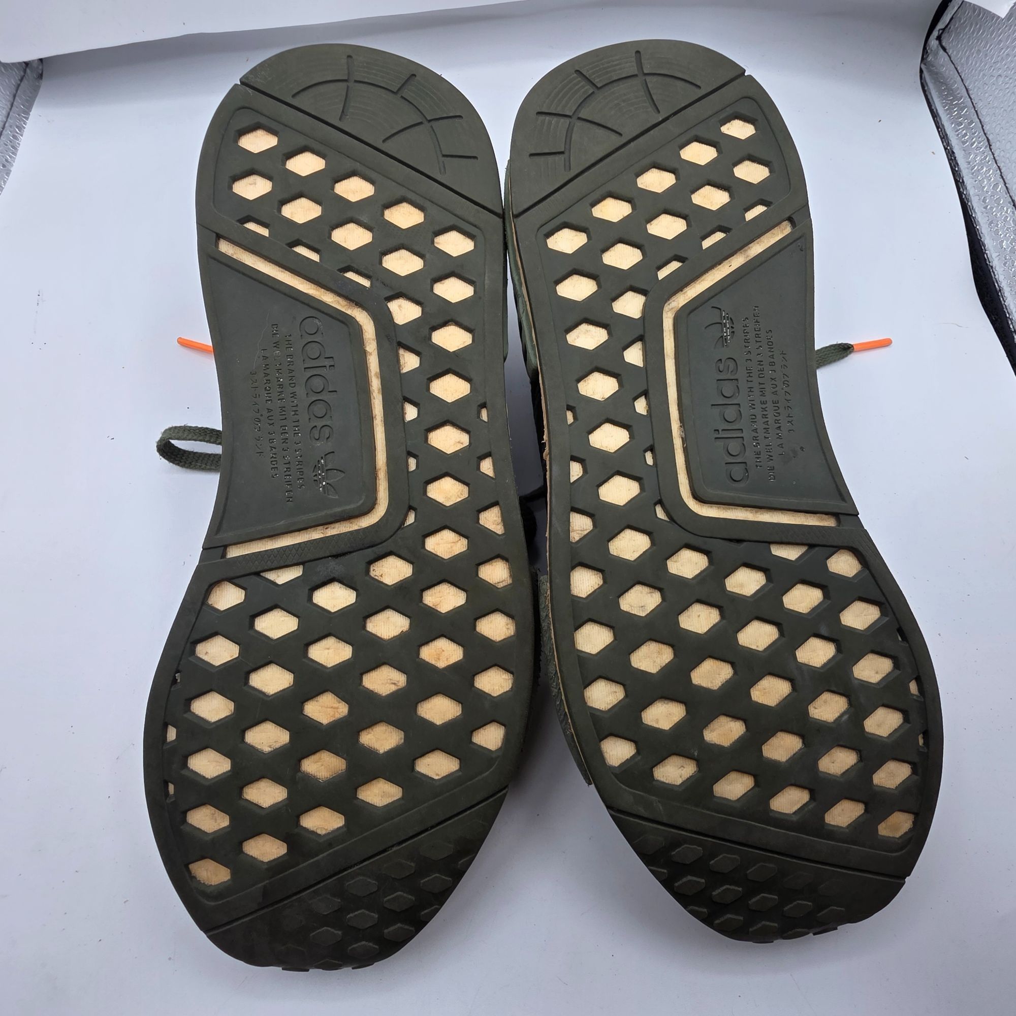 Adidas Adidas NMD R1 Night Cargo Mens Size 9.5 Green Casual Athleti Size US 9.5 / EU 42-43 - 8 Thumbnail